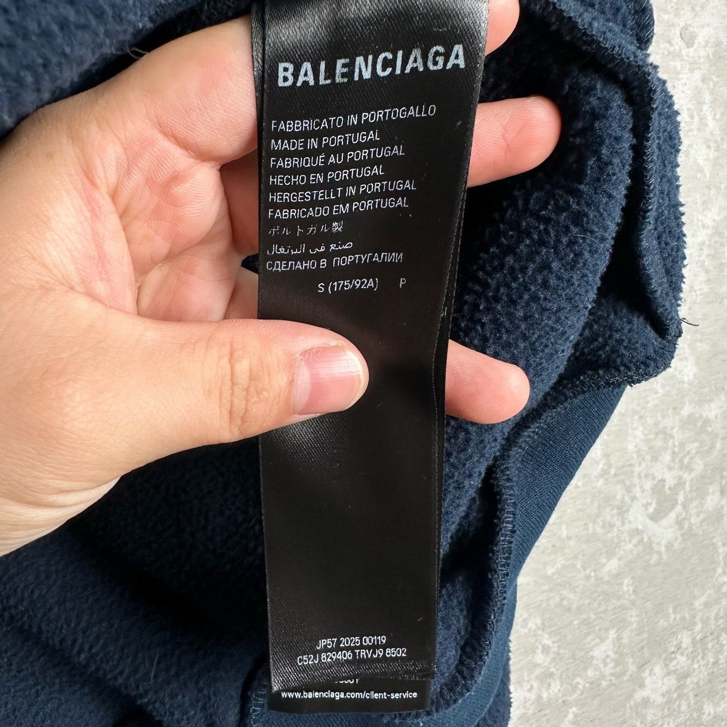 Balenciaga Balenciaga Stripe Fleece Jacket S Size US S / EU 44-46 / 1 - 4 Thumbnail