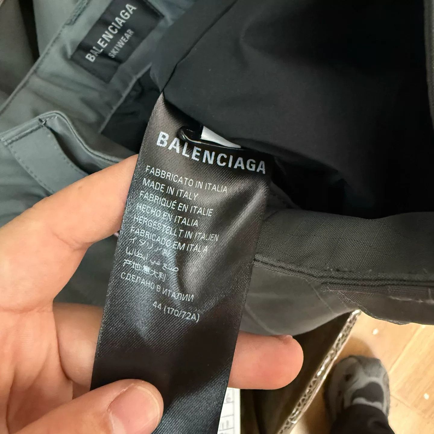 Balenciaga Balenciaga Skiwear Cargo Ski Pants 44 Size US 28 / EU 44 - 5 Thumbnail