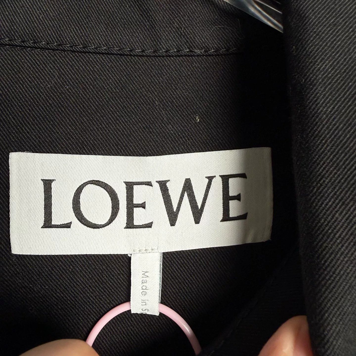 Loewe Loewe Leather Patch Cotton Jacket Size 38 Size S / US 4 / IT 40 - 5 Thumbnail