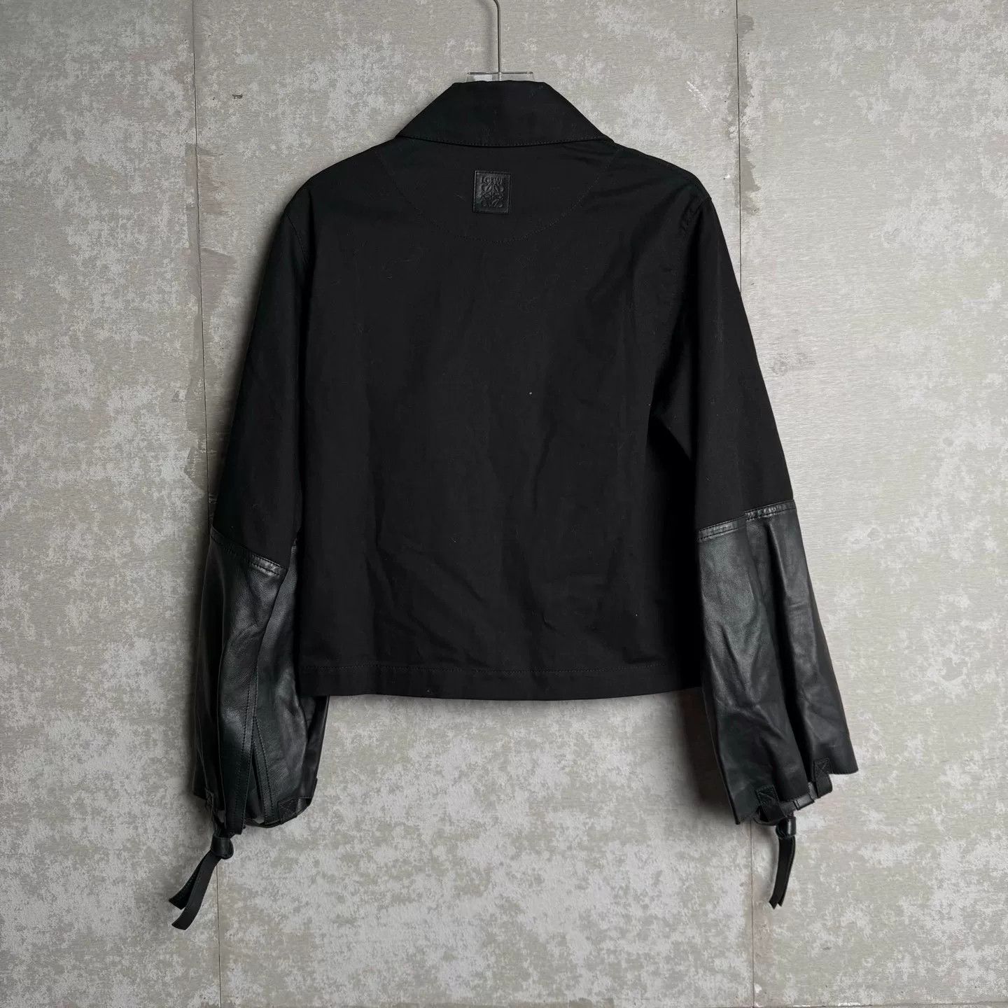 Loewe Loewe Leather Patch Cotton Jacket Size 38 Size S / US 4 / IT 40 - 3 Thumbnail