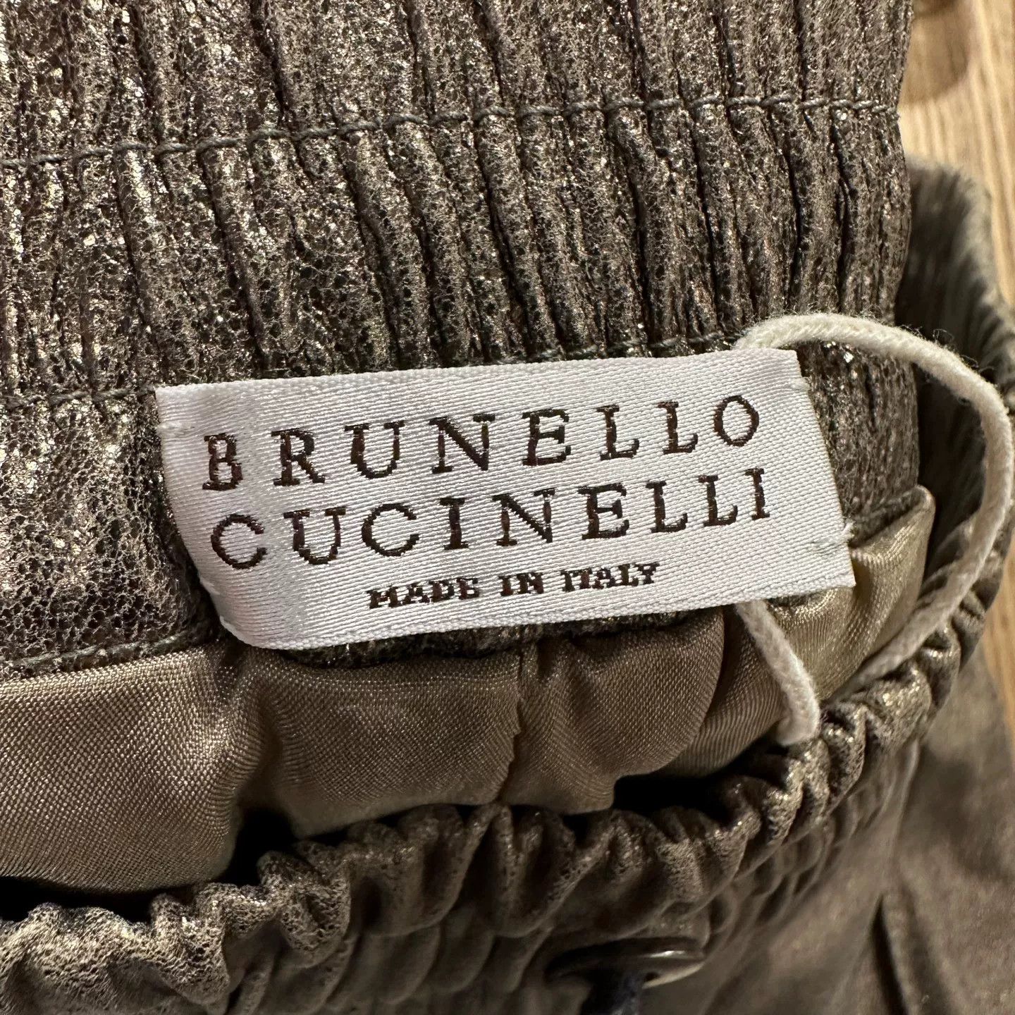 Brunello Cucinelli Brunello Cucinelli Leather Pants us_4 Women Size 27" / US 4 / IT 40 - 3 Thumbnail
