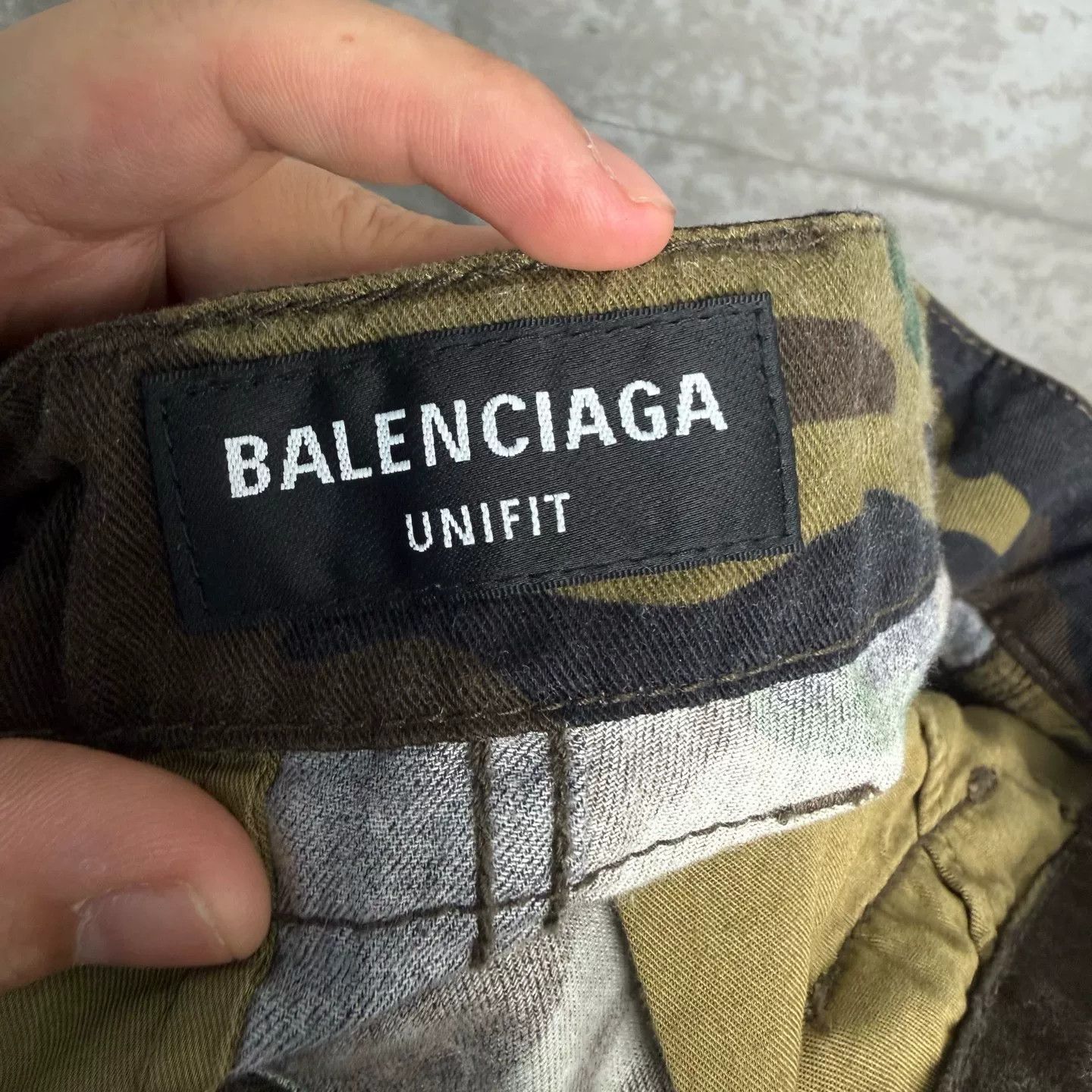 Balenciaga Balenciaga Camo Double Waist Denim Jeans M Size US 34 / EU 50 - 4 Thumbnail