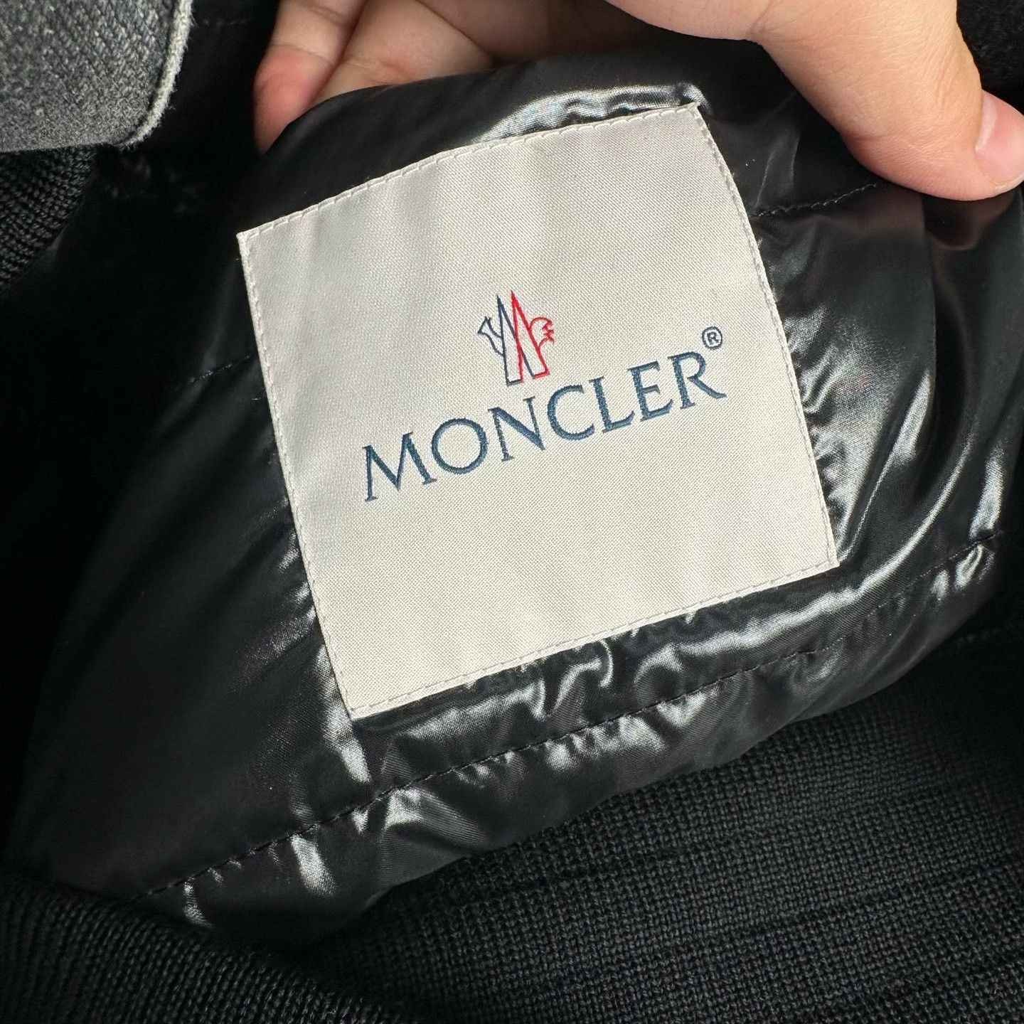 Moncler Moncler Black Down Bomber Jacket Size 6 Size US XXL / EU 58 / 5 - 3 Thumbnail