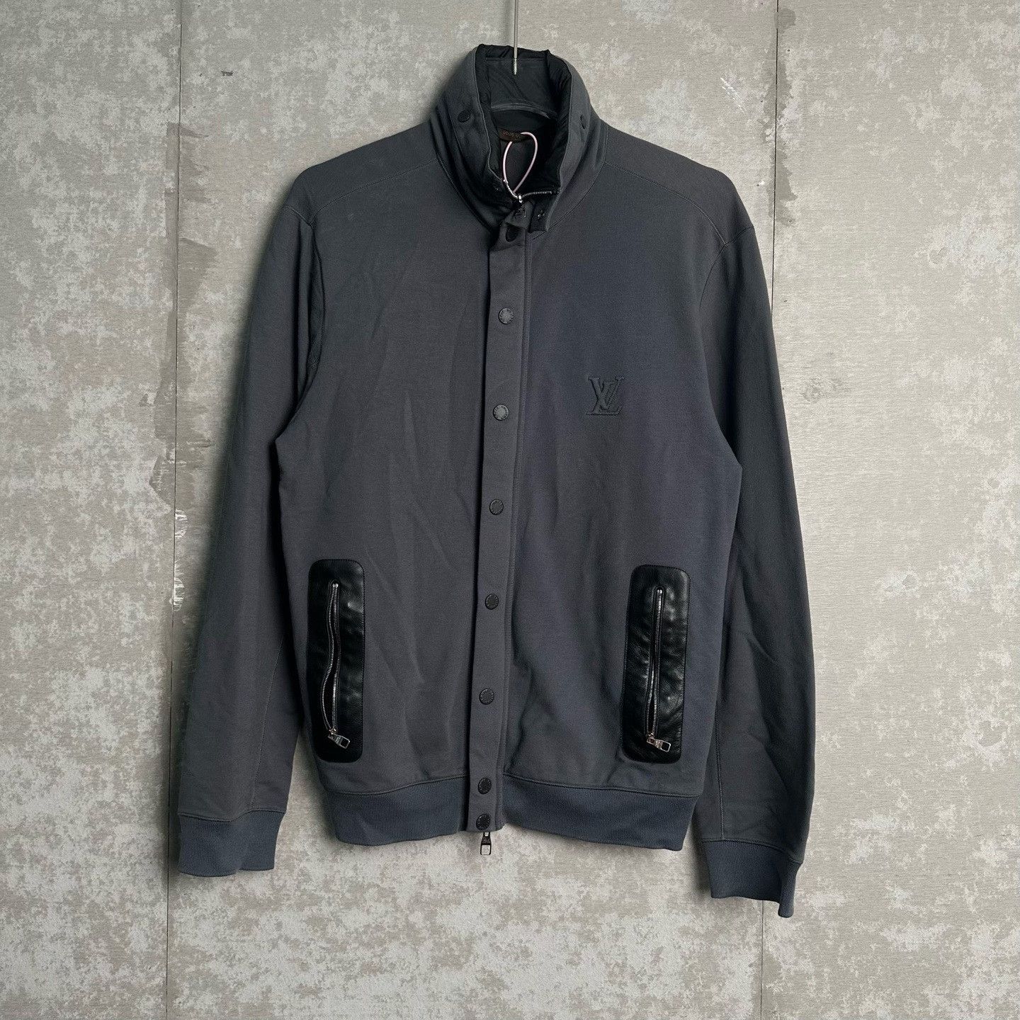 Louis Vuitton Louis Vuitton Lambskin Trim Mixed Jacket M Size US M / EU 48-50 / 2 - 2 Thumbnail