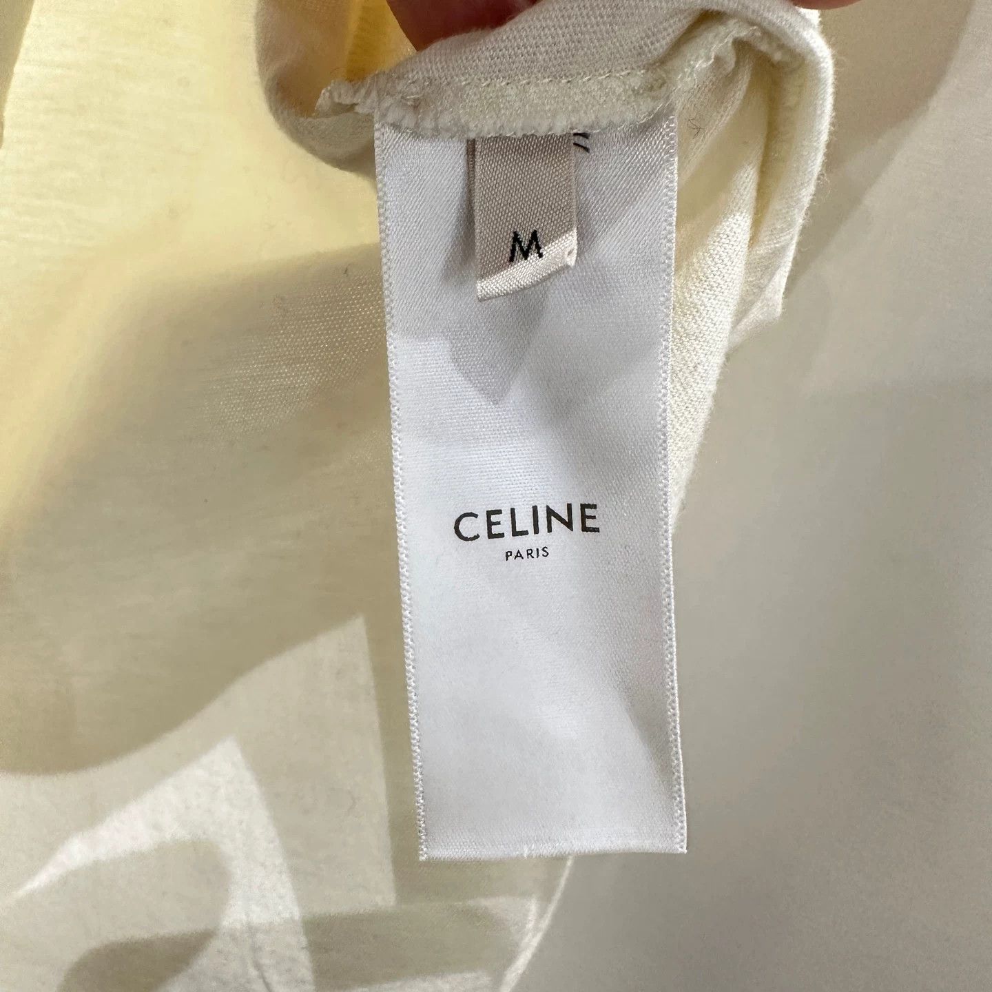 Celine Celine Cotton T-Shirt M Women Size M / US 6-8 / IT 42-44 - 4 Thumbnail