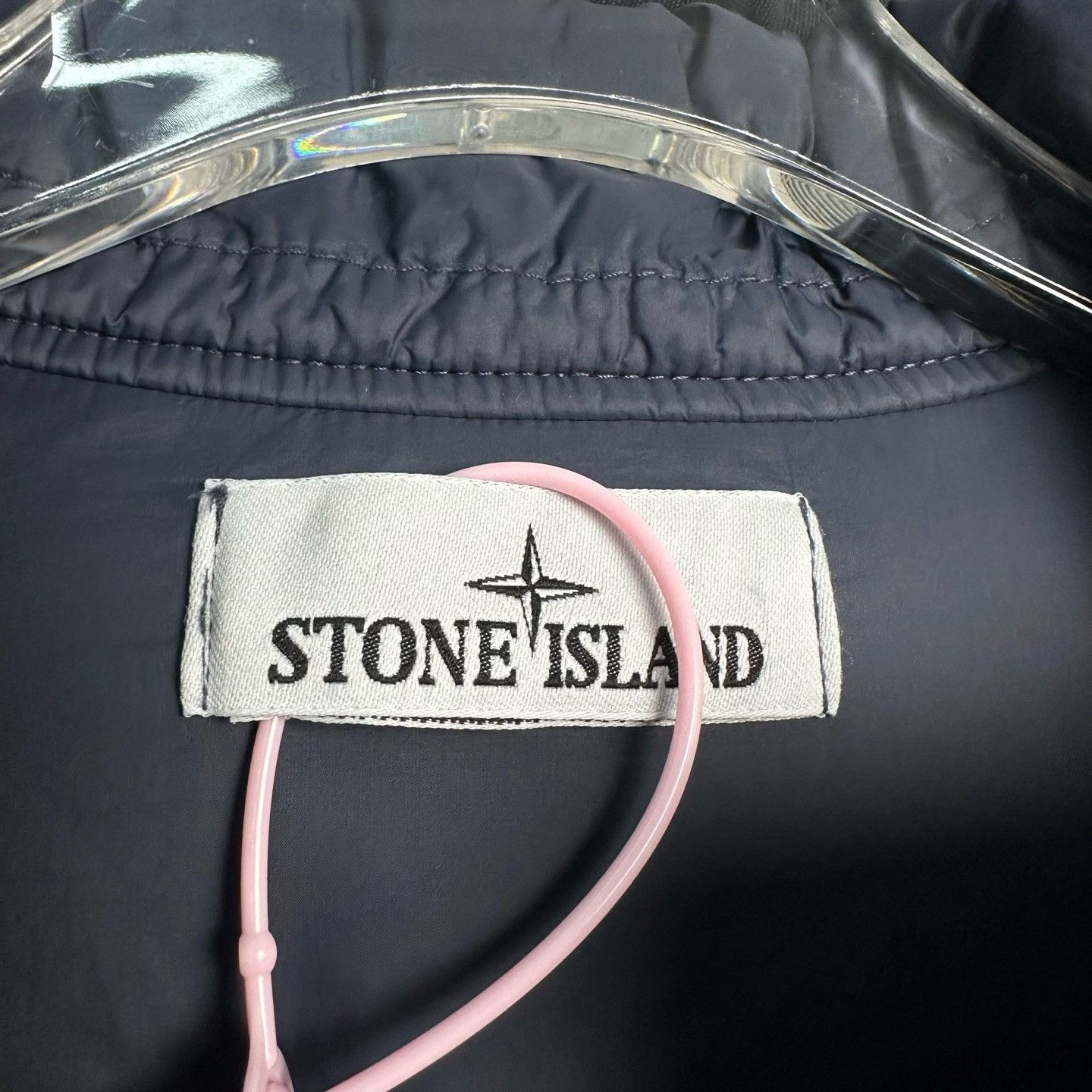 Stone Island Stone Island Navy Nylon Hooded Bomber Jacket XL Size US XL / EU 56 / 4 - 3 Thumbnail