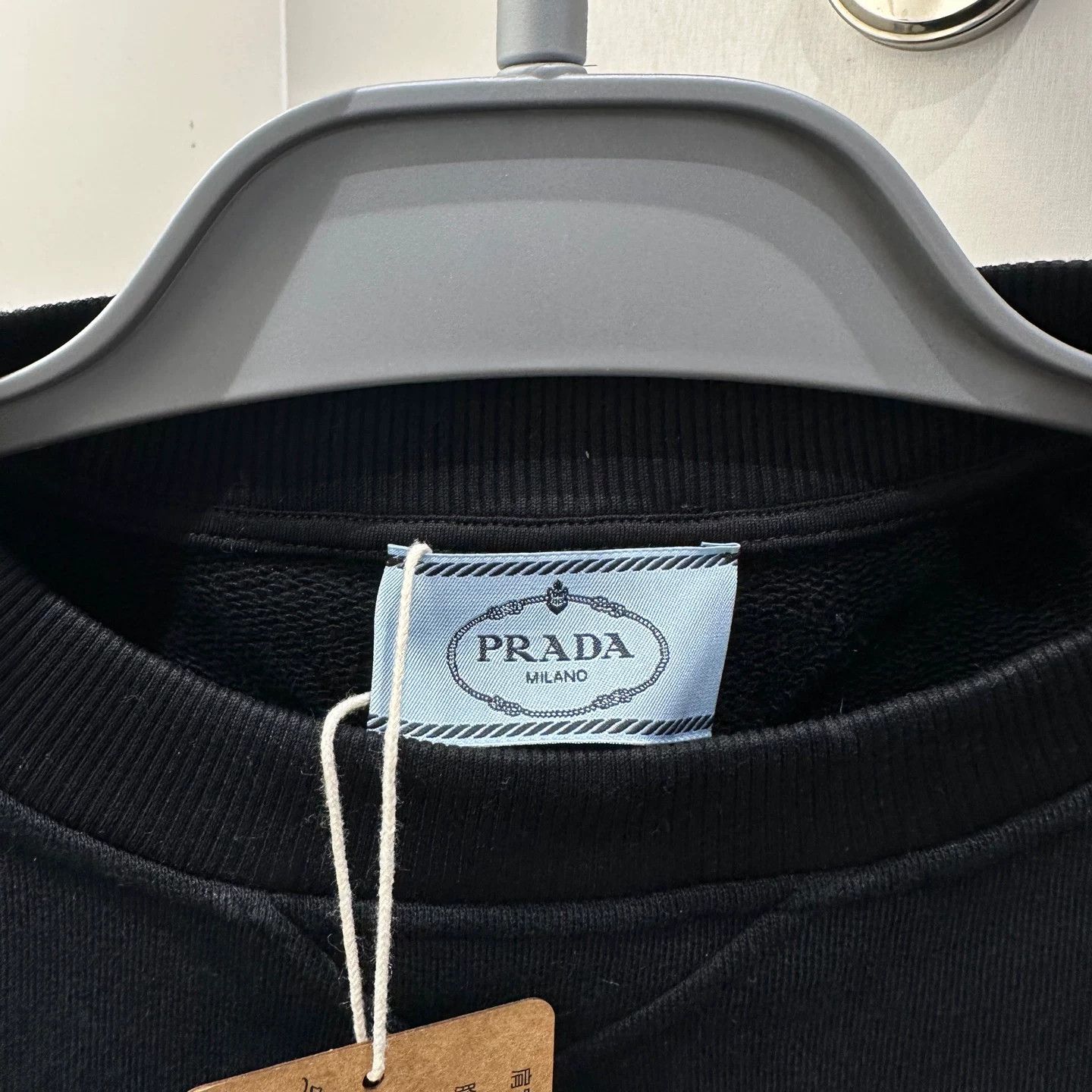 Prada Prada Cropped Cotton T-Shirt S Women Size S / US 4 / IT 40 - 3 Thumbnail
