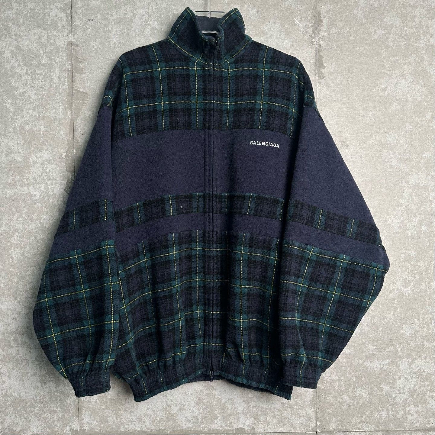 Balenciaga Balenciaga Plaid Wool Zip-Up Jacket Size 44 Size US S / EU 44-46 / 1 - 2 Thumbnail