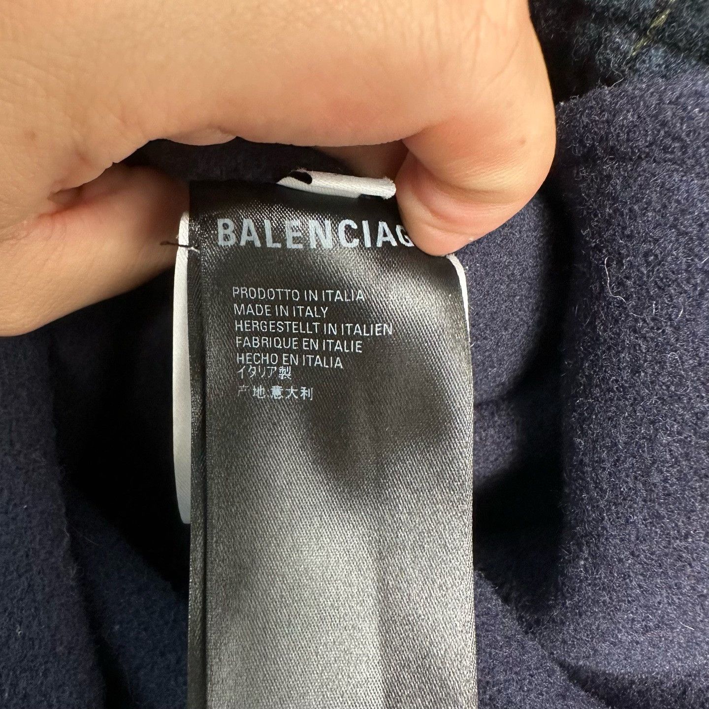 Balenciaga Balenciaga Plaid Wool Zip-Up Jacket Size 44 Size US S / EU 44-46 / 1 - 4 Thumbnail