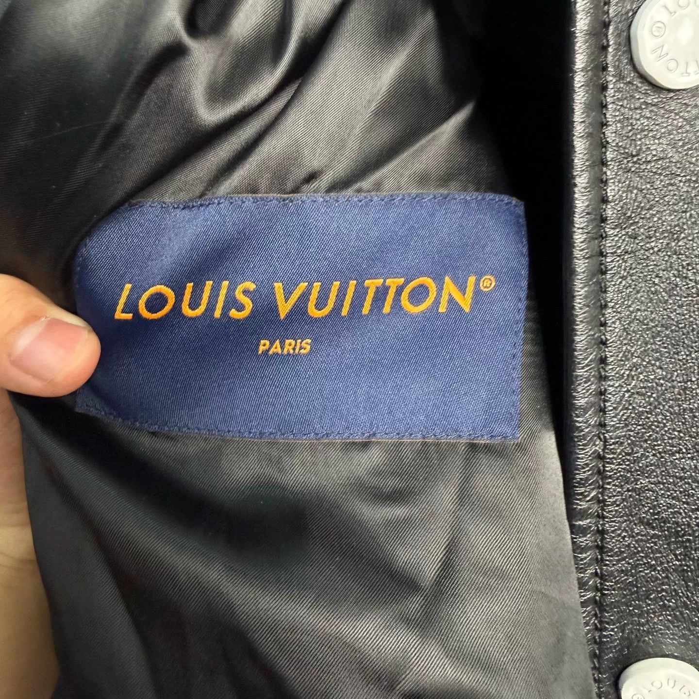 Louis Vuitton Louis Vuitton Patchwork Leather Varsity Jacket 54 Size US L / EU 52-54 / 3 - 3 Thumbnail