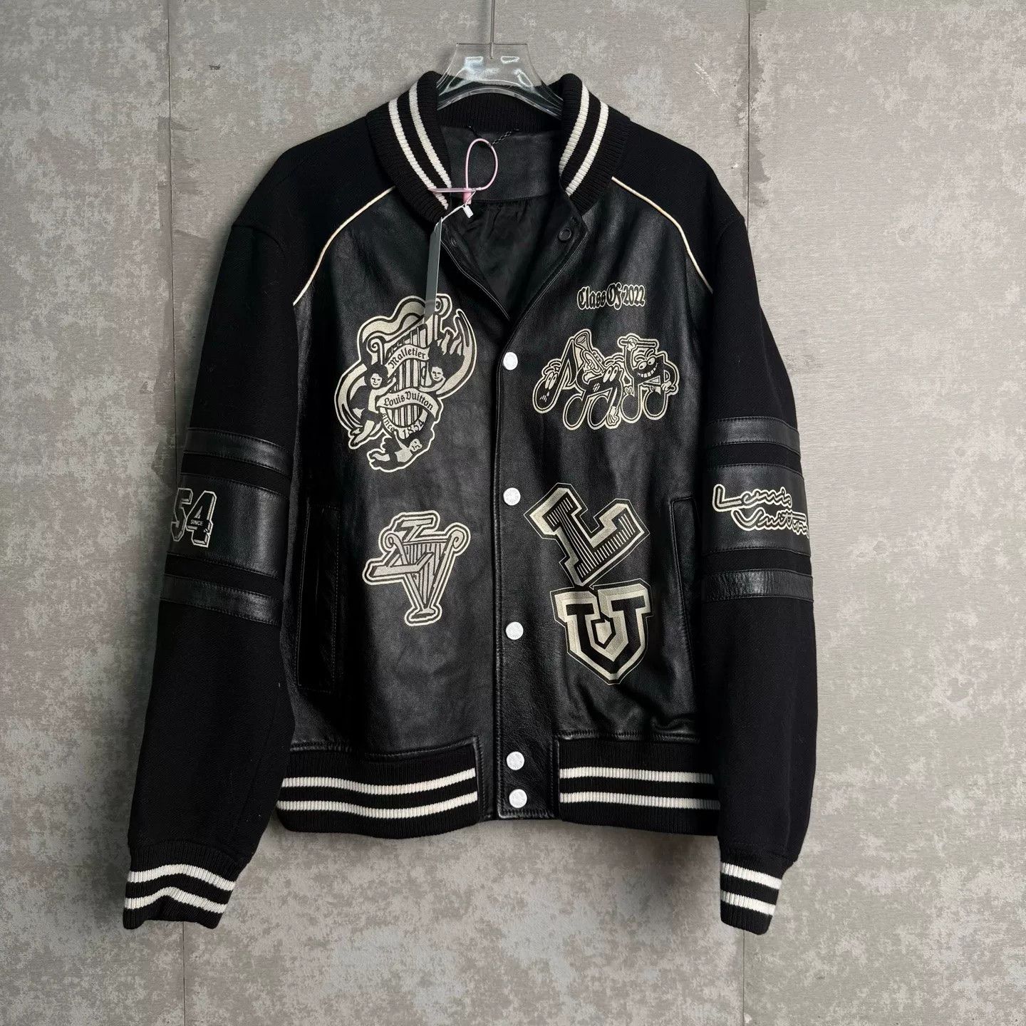 Louis Vuitton Louis Vuitton Patchwork Leather Varsity Jacket 54 Size US L / EU 52-54 / 3 - 2 Thumbnail