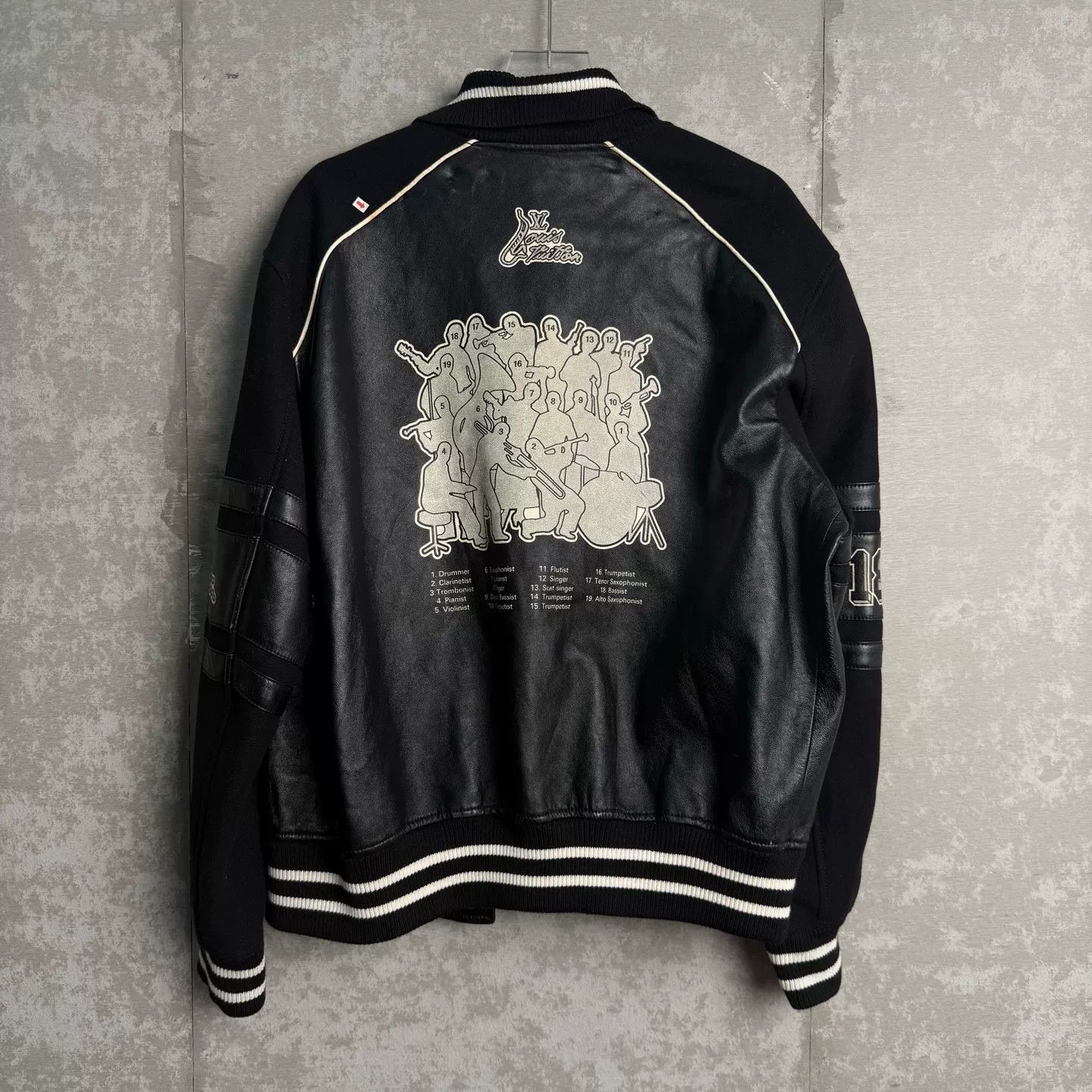 Louis Vuitton Louis Vuitton Patchwork Leather Varsity Jacket 54 Size US L / EU 52-54 / 3 - 5 Thumbnail