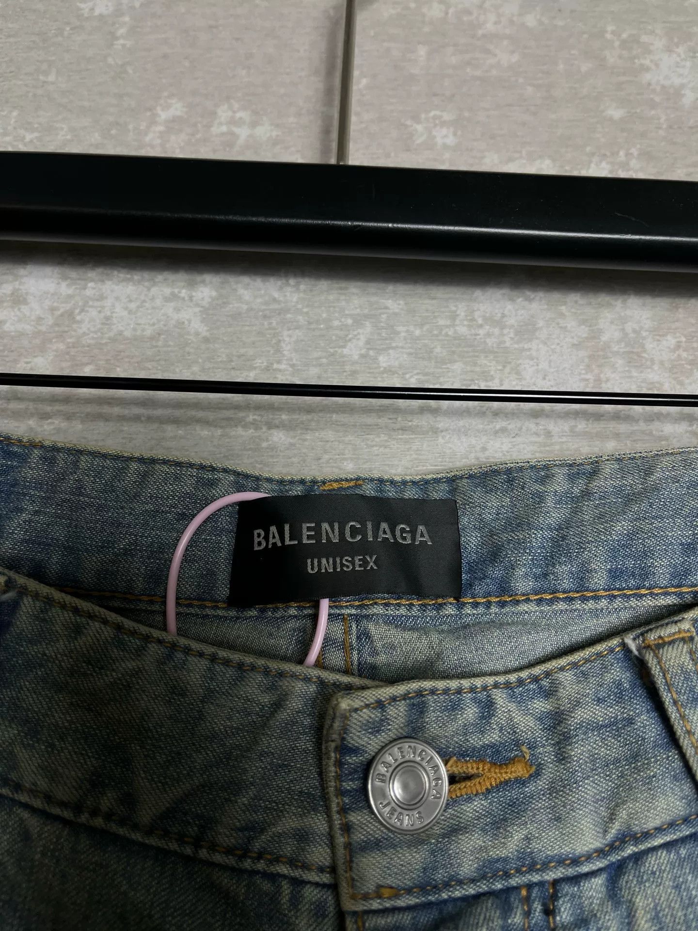 Balenciaga Balenciaga Washed Denim Jeans XS Size US 28 / EU 44 - 3 Thumbnail
