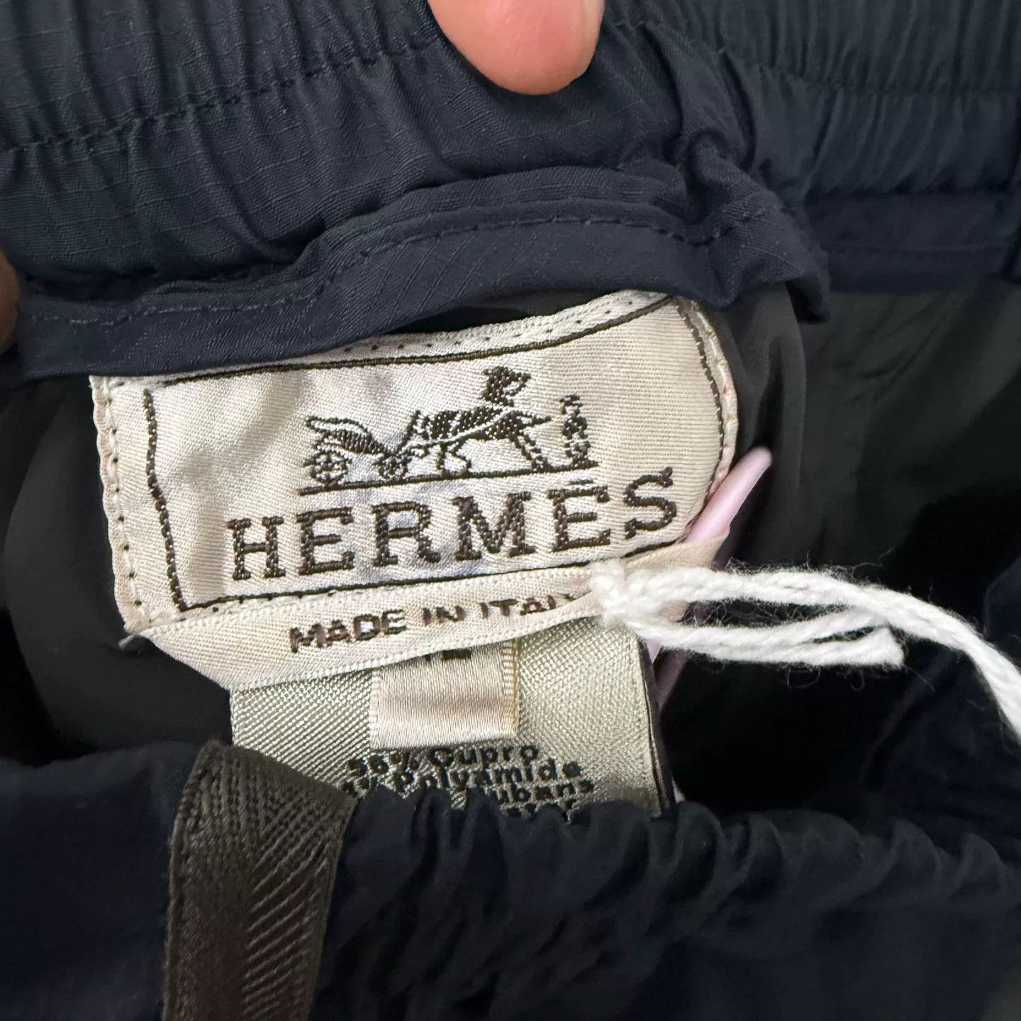 Hermes Hermes Striped Cupro Blend Joggers 42 Size US 26 / EU 42 - 4 Thumbnail