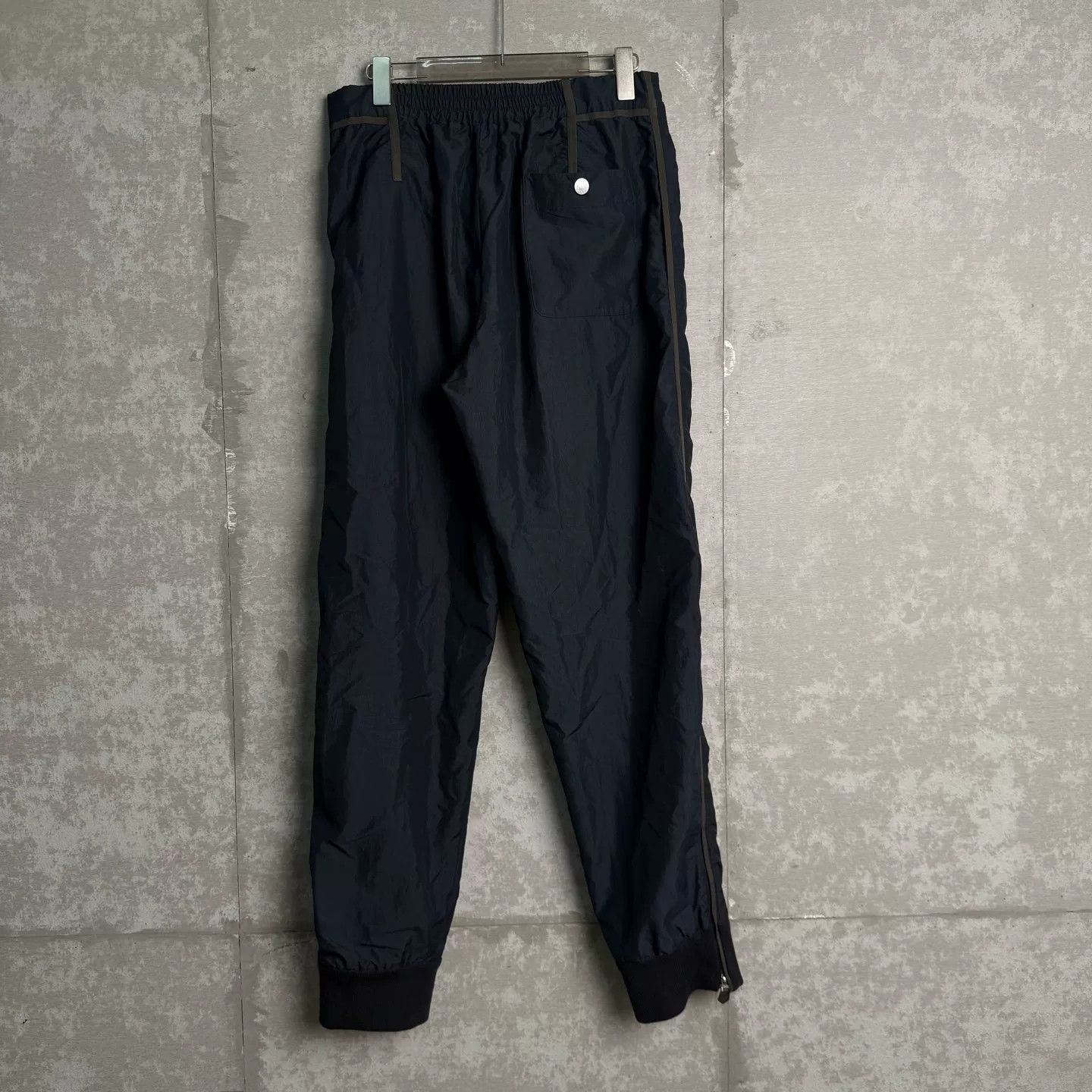 Hermes Hermes Striped Cupro Blend Joggers 42 Size US 26 / EU 42 - 3 Thumbnail