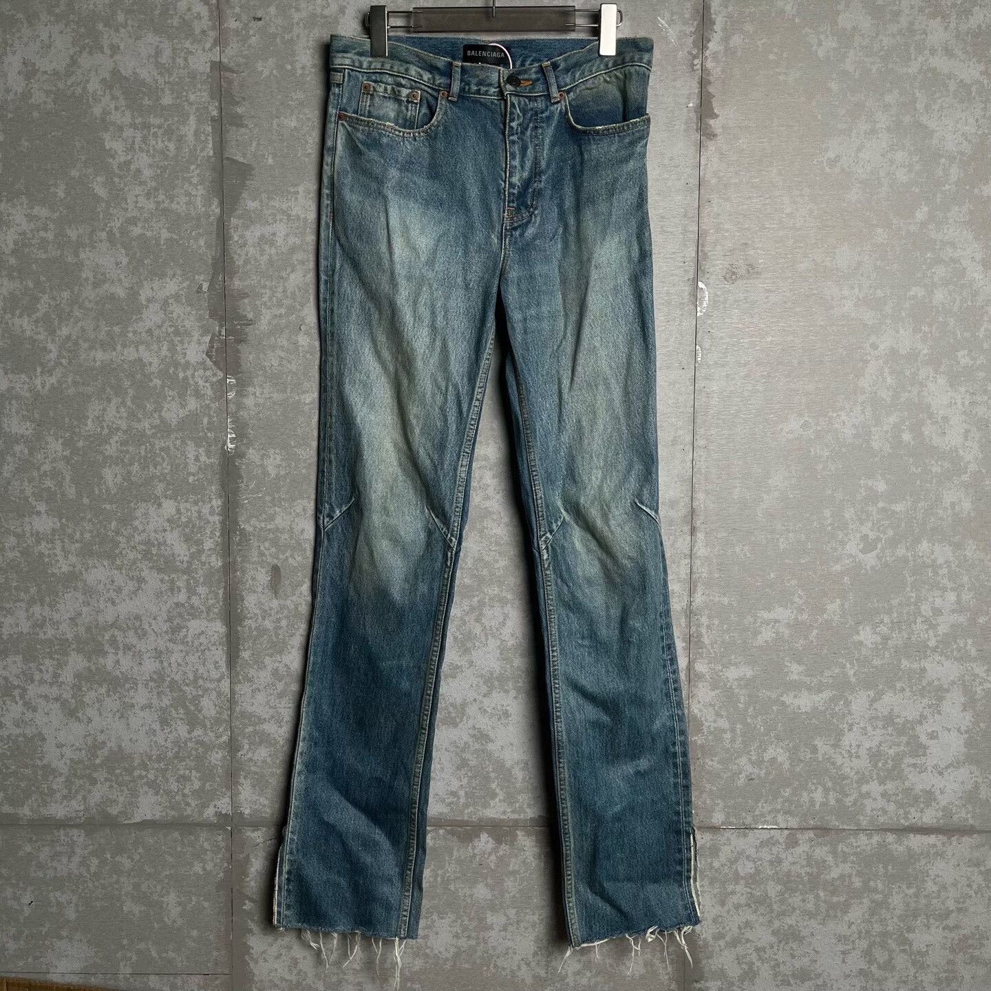Balenciaga Balenciaga Washed Denim Jeans 29 Size US 29 - 2 Thumbnail
