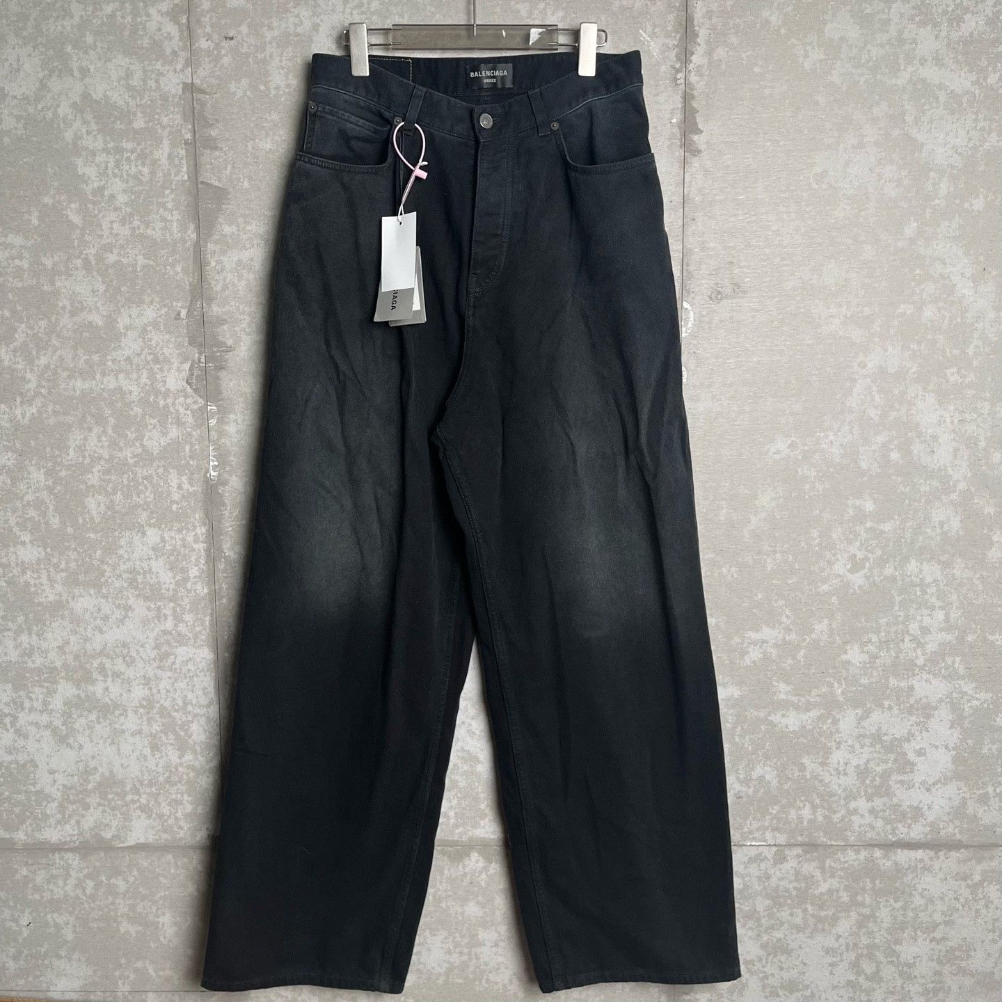 Balenciaga Balenciaga Faded Black Denim Jeans XS Size US 28 / EU 44 - 2 Thumbnail