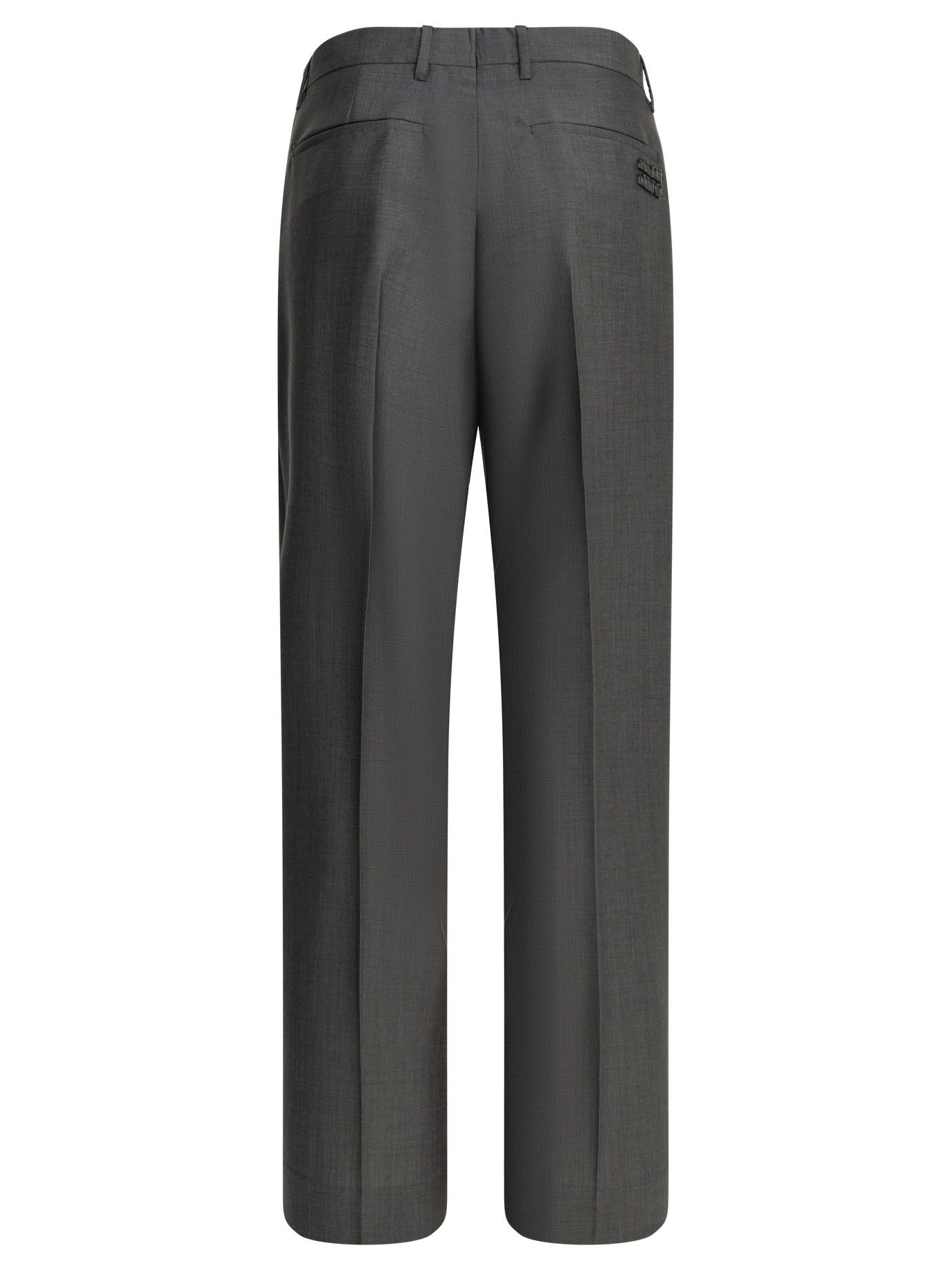 Miu Miu Miu Miu Tailored Mohair Pants tag size 40 Women - USA Duties Paid Size 27" / US 4 / IT 40 - 2 Thumbnail