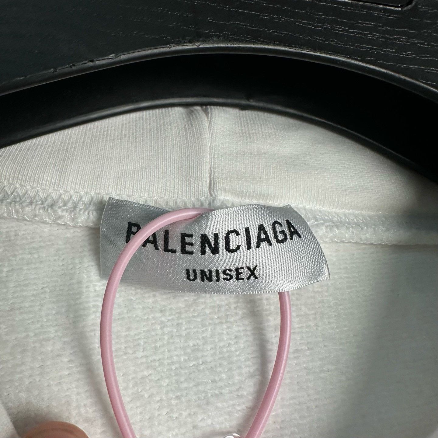 Balenciaga Balenciaga Paris Logo Hoodie White Size 2 Size US M / EU 48-50 / 2 - 3 Thumbnail