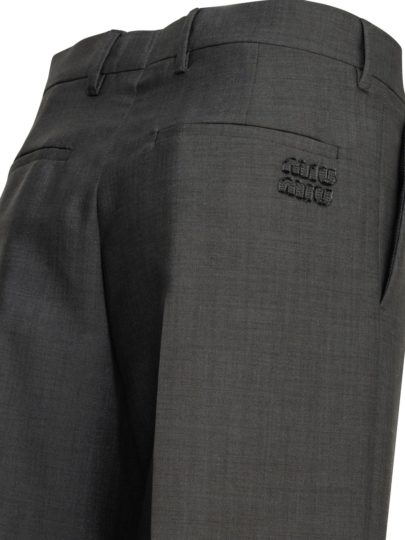 Miu Miu Miu Miu Tailored Mohair Pants tag size 42 Women - USA Duties Paid Size 28" / US 6 / IT 42 - 4 Thumbnail