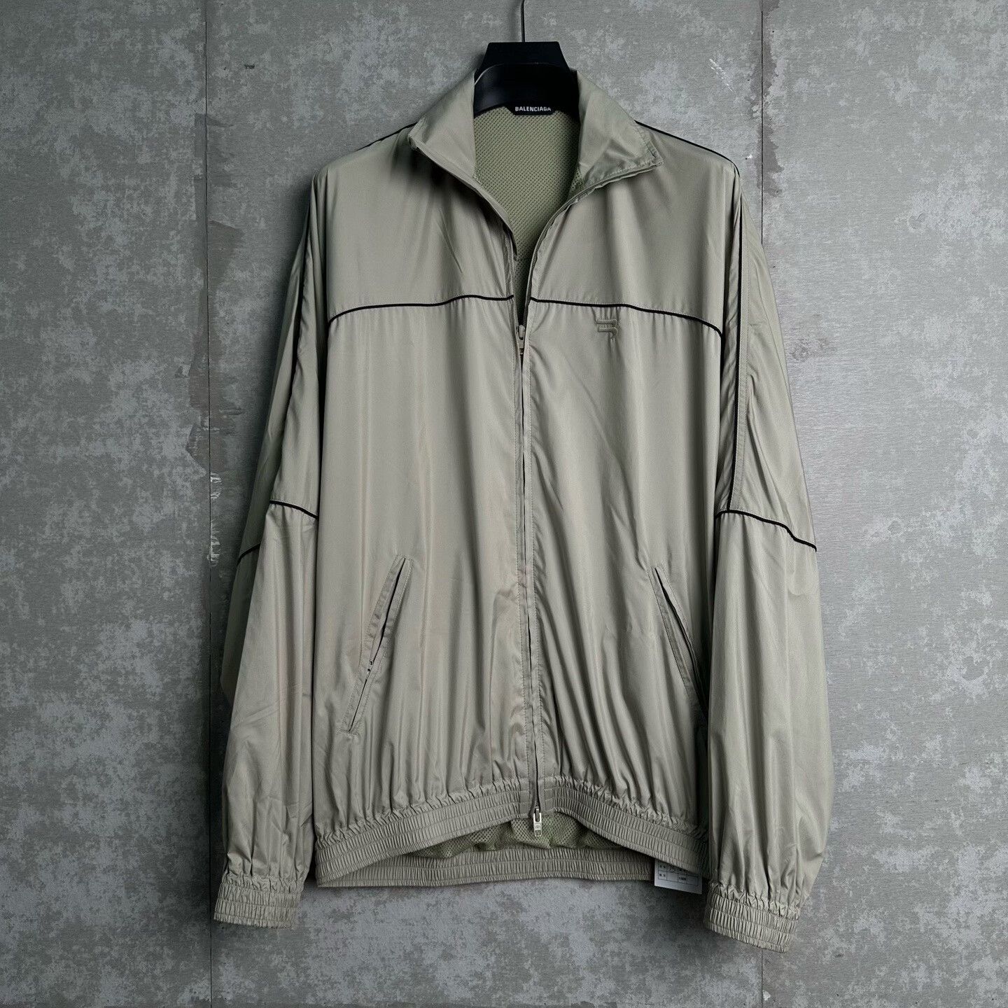 Balenciaga Balenciaga Sage Green Track Jacket Size 46 Size US S / EU 44-46 / 1 - 2 Thumbnail
