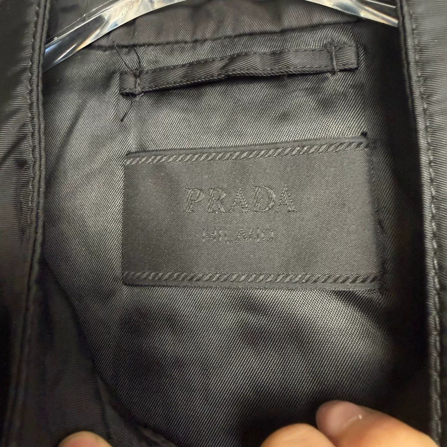 Prada Prada Black Nylon Zip Jacket Size 46 Size US S / EU 44-46 / 1 - 5 Thumbnail