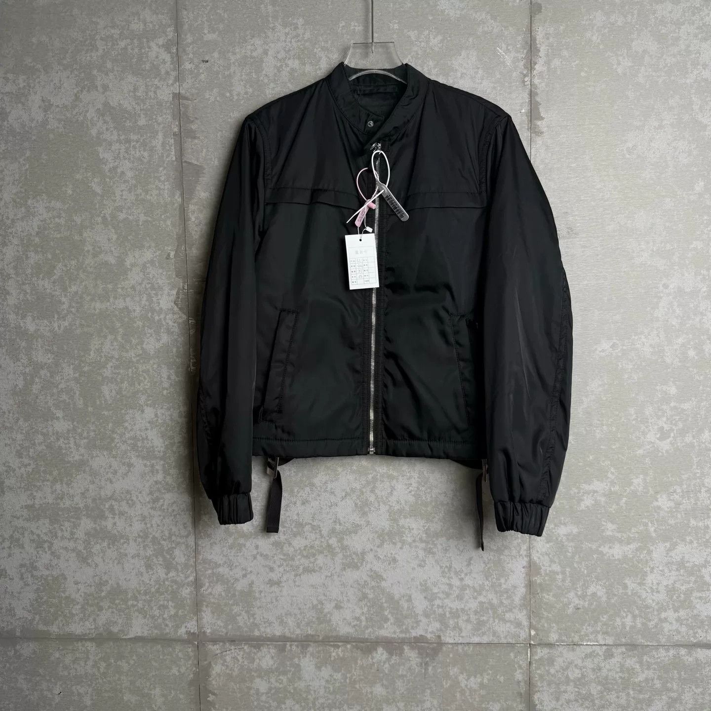 Prada Prada Black Nylon Zip Jacket Size 46 Size US S / EU 44-46 / 1 - 2 Thumbnail