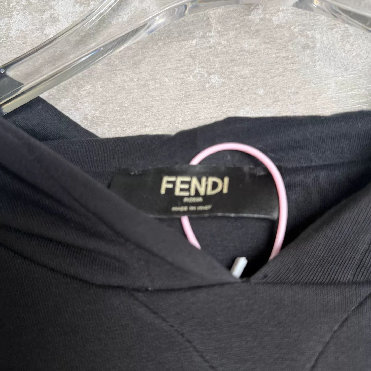 Fendi Fendi Monogram FF Patch Hoodie XL Size US XL / EU 56 / 4 - 3 Thumbnail