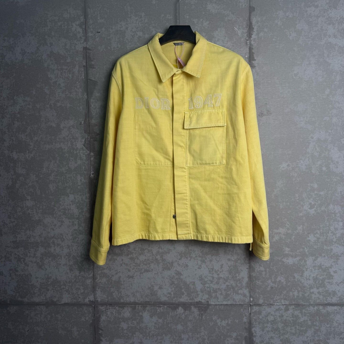 Dior Dior 1947 Yellow Denim Jacket Size 52 Size US L / EU 52-54 / 3 - 2 Thumbnail