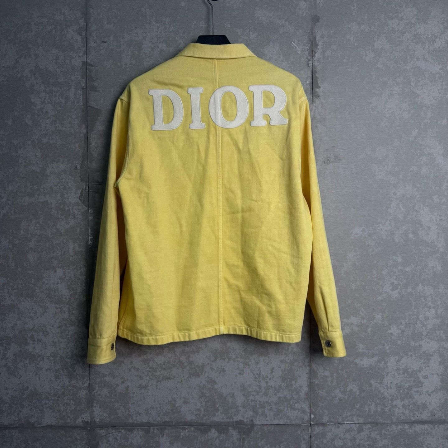 Dior Dior 1947 Yellow Denim Jacket Size 52 Size US L / EU 52-54 / 3 - 3 Thumbnail