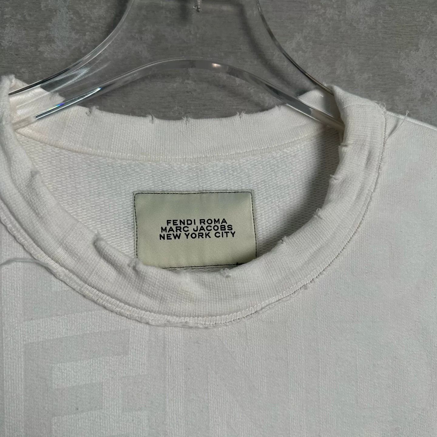 Fendi Fendi x Marc Jacobs Monogram Logo T-Shirt L Size US L / EU 52-54 / 3 - 3 Thumbnail