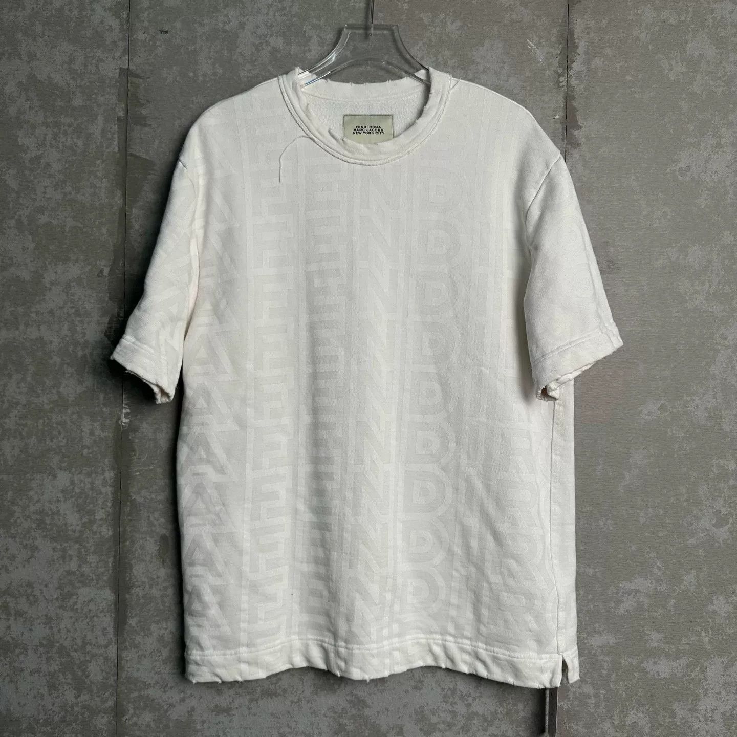 Fendi Fendi x Marc Jacobs Monogram Logo T-Shirt L Size US L / EU 52-54 / 3 - 2 Thumbnail