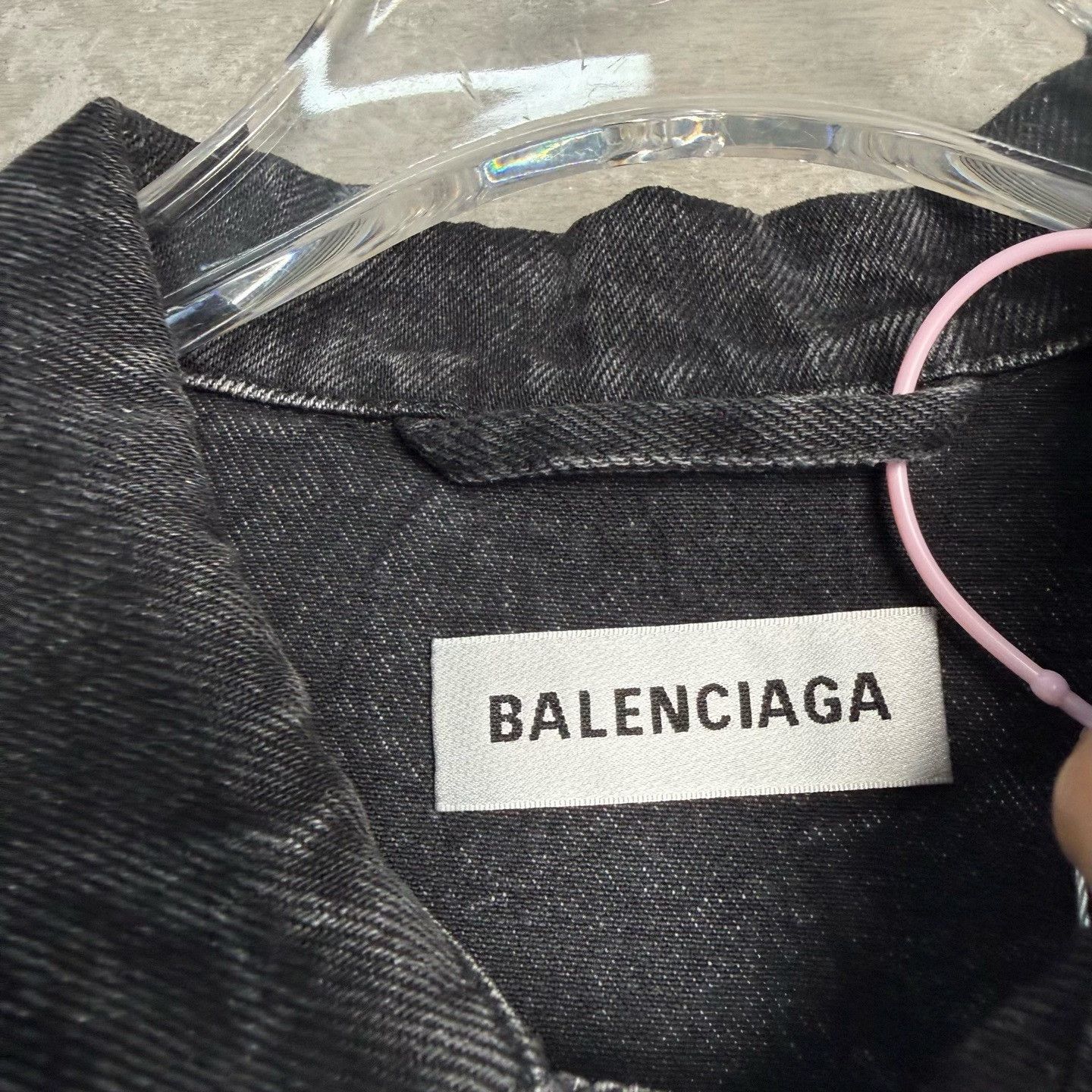 Balenciaga Balenciaga Mastercard Logo Denim Jacket 34 Size US XXS / EU 40 - 4 Thumbnail