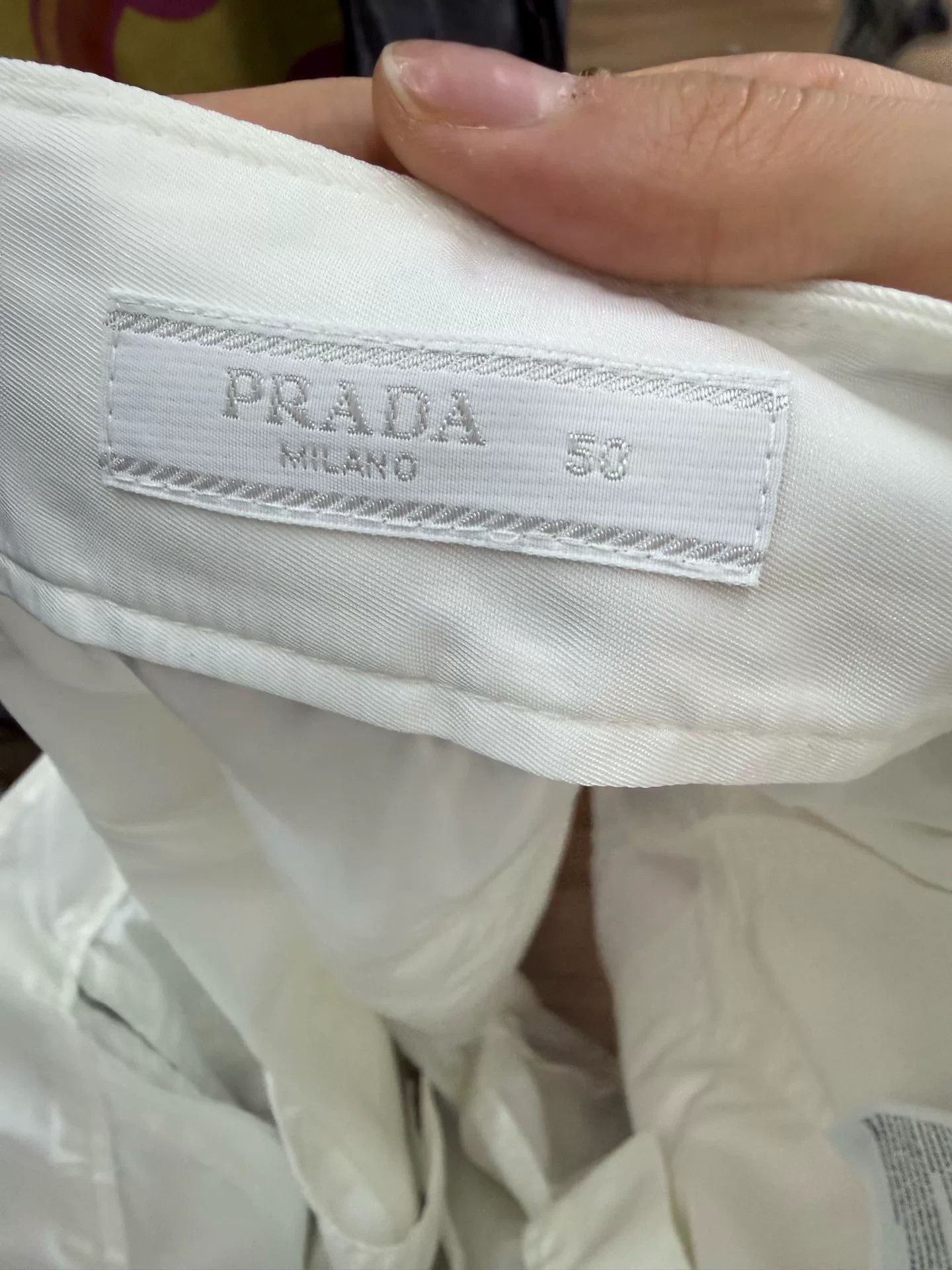 Prada Prada Triangle Logo Nylon Shorts Size 50 Size US 34 / EU 50 - 4 Thumbnail