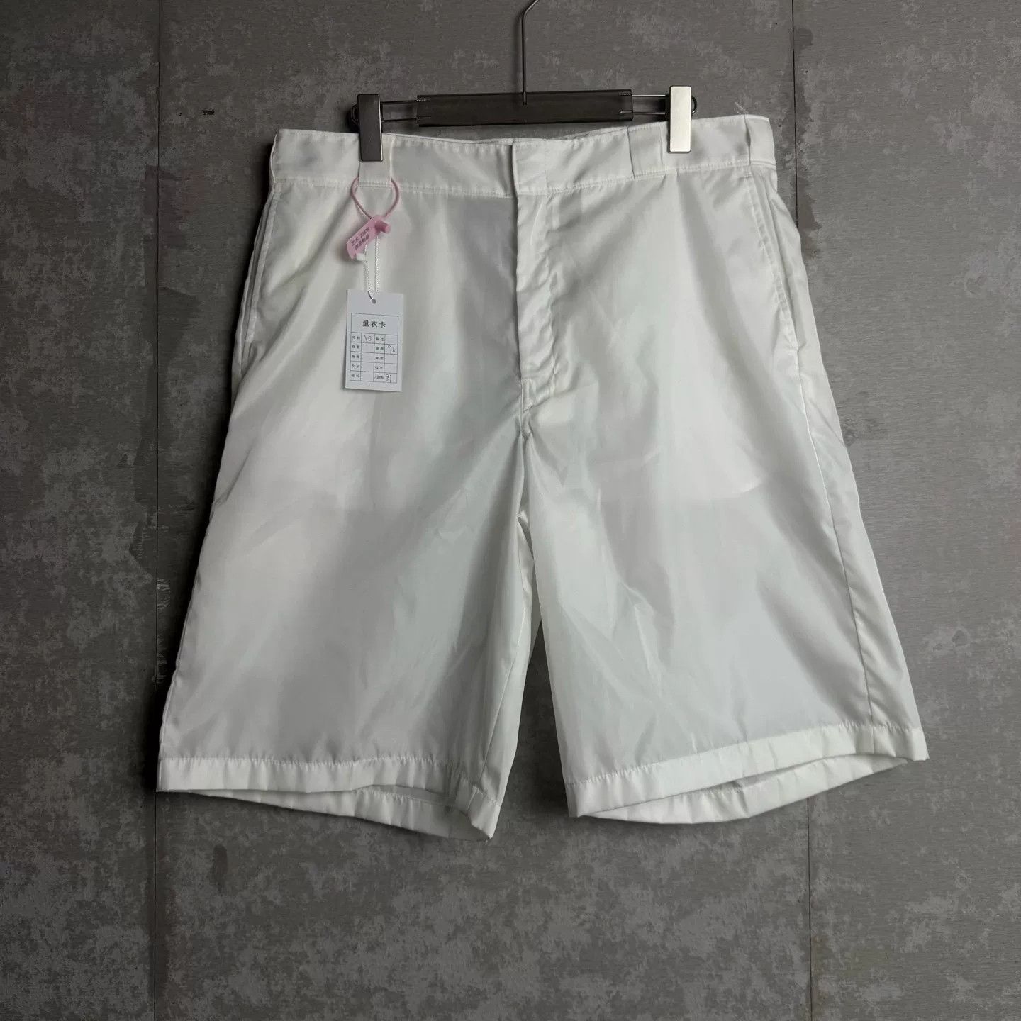 Prada Prada Triangle Logo Nylon Shorts Size 50 Size US 34 / EU 50 - 2 Thumbnail