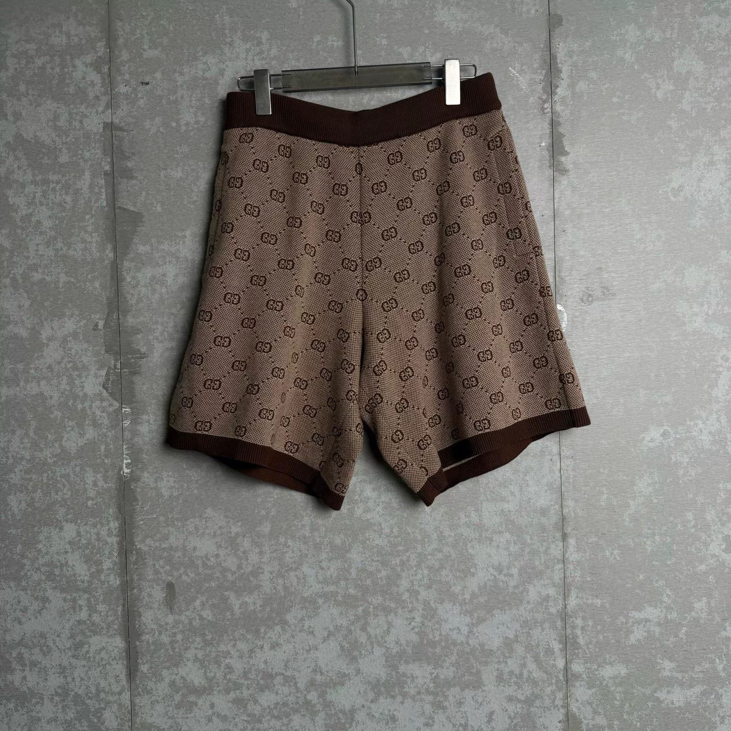 Gucci Gucci GG Jacquard Wool Knit Shorts 31 Size US 31 - 2 Thumbnail