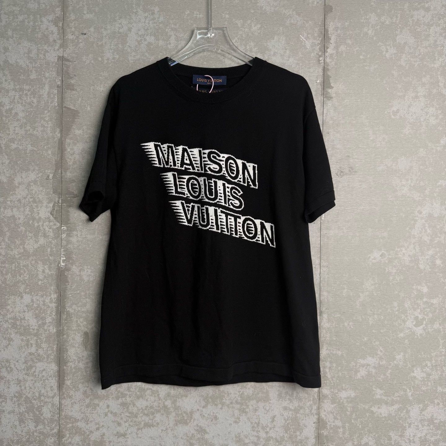 Louis Vuitton Louis Vuitton Maison Logo Knit T-Shirt M Size US M / EU 48-50 / 2 - 2 Thumbnail