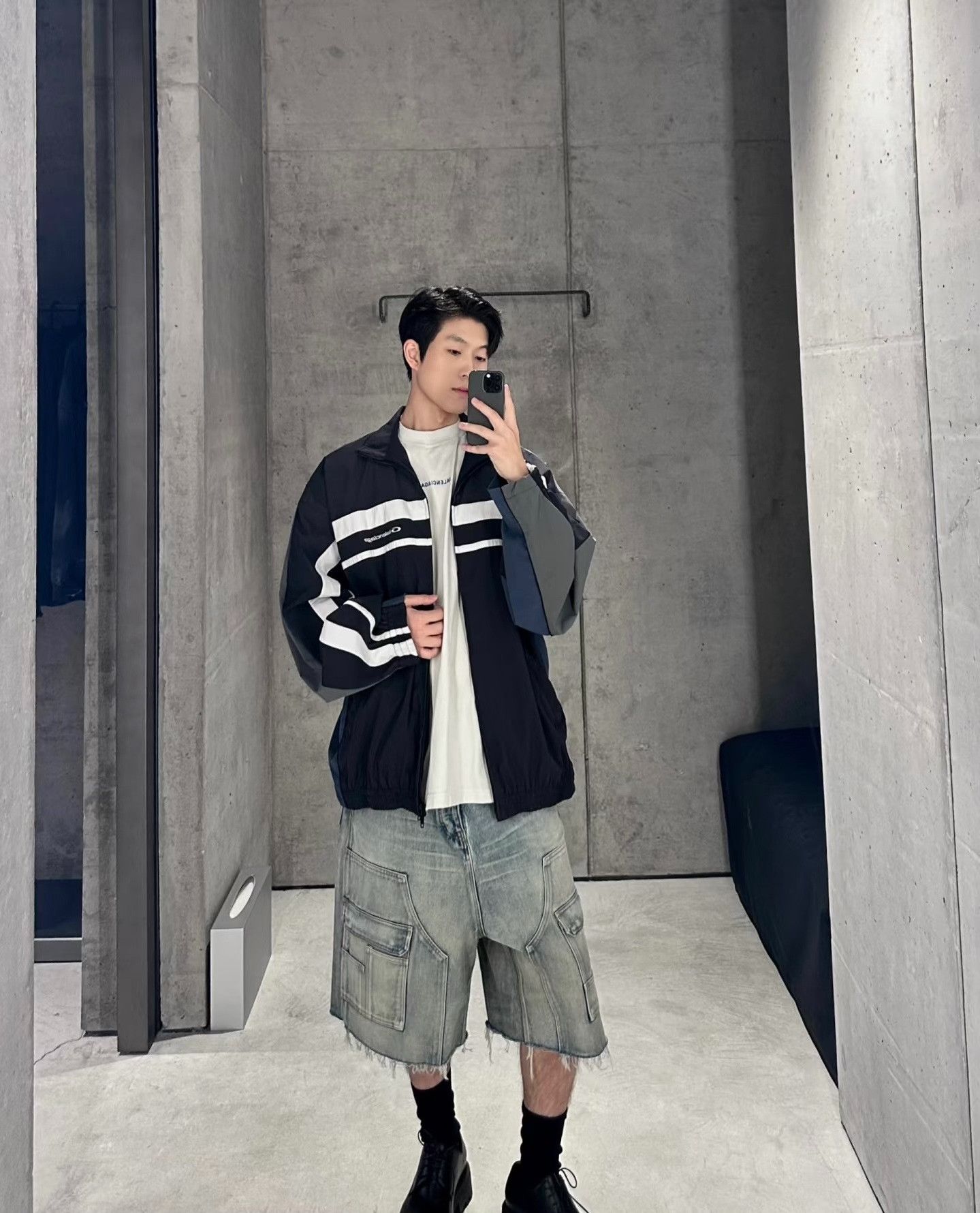 Balenciaga Balenciaga Colorblock Track Jacket 46 Size US S / EU 44-46 / 1 - 6 Thumbnail