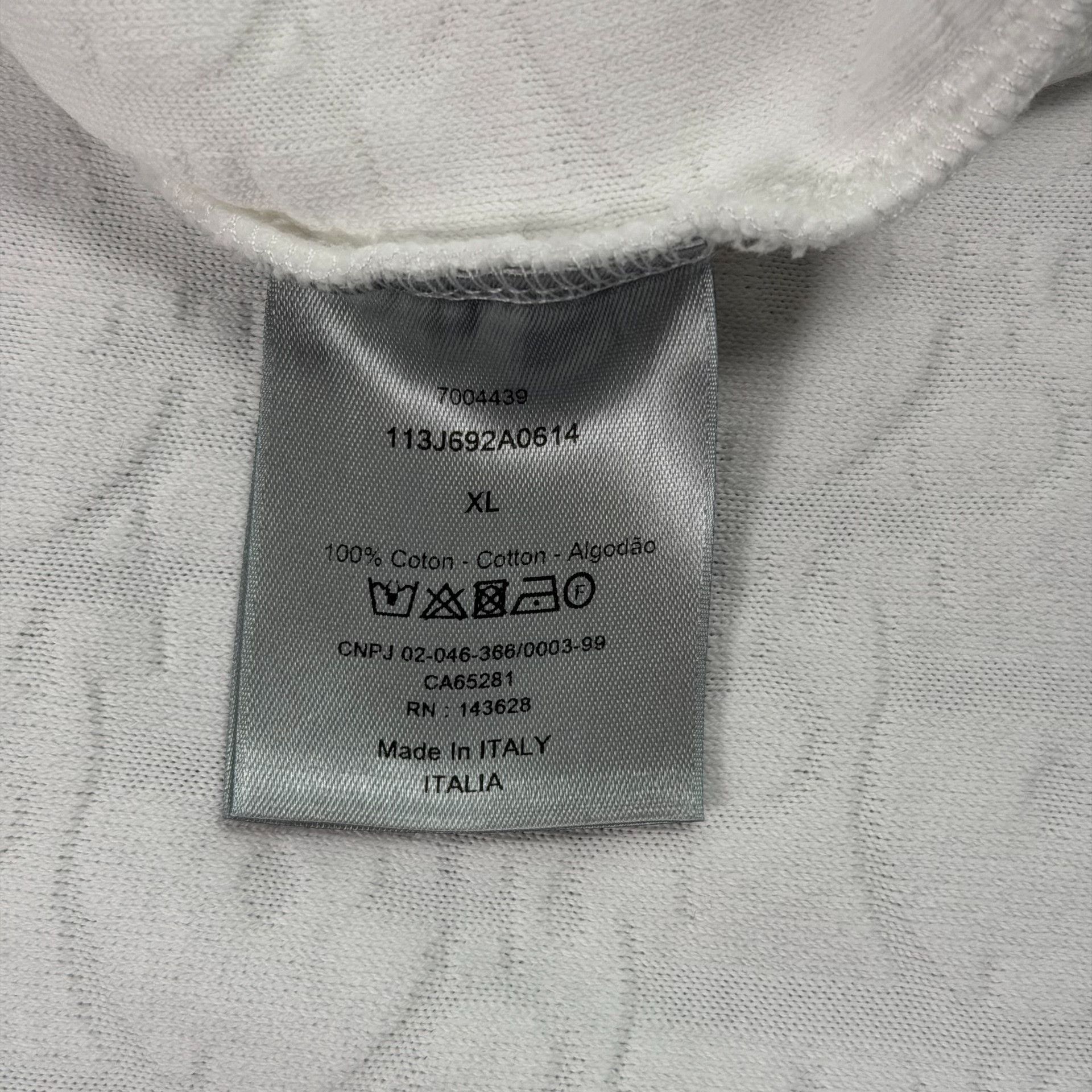 Dior Dior Oblique Textured Towel T-Shirt XL Size US XL / EU 56 / 4 - 8 Thumbnail