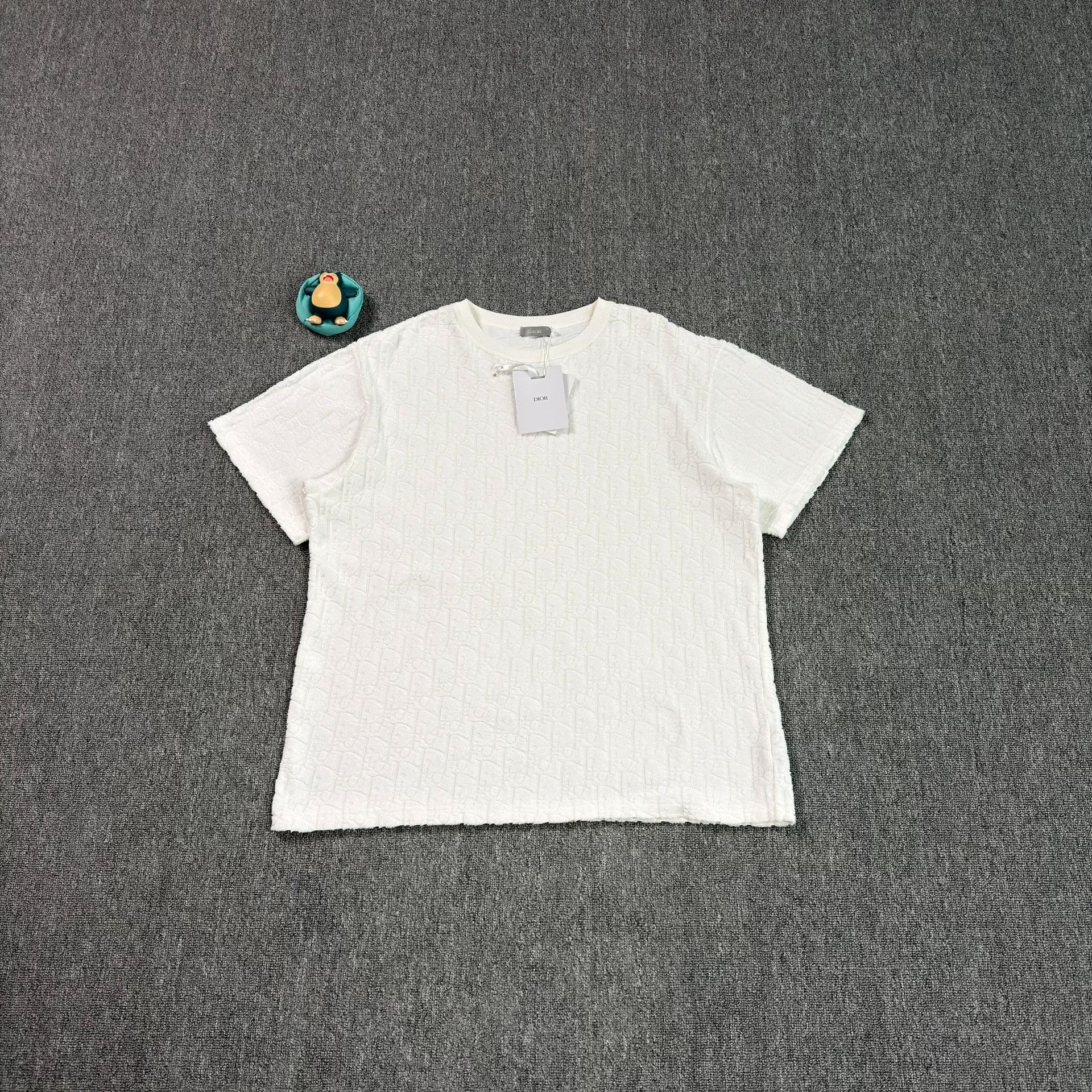 Dior Dior Oblique Textured Towel T-Shirt XL Size US XL / EU 56 / 4 - 2 Thumbnail