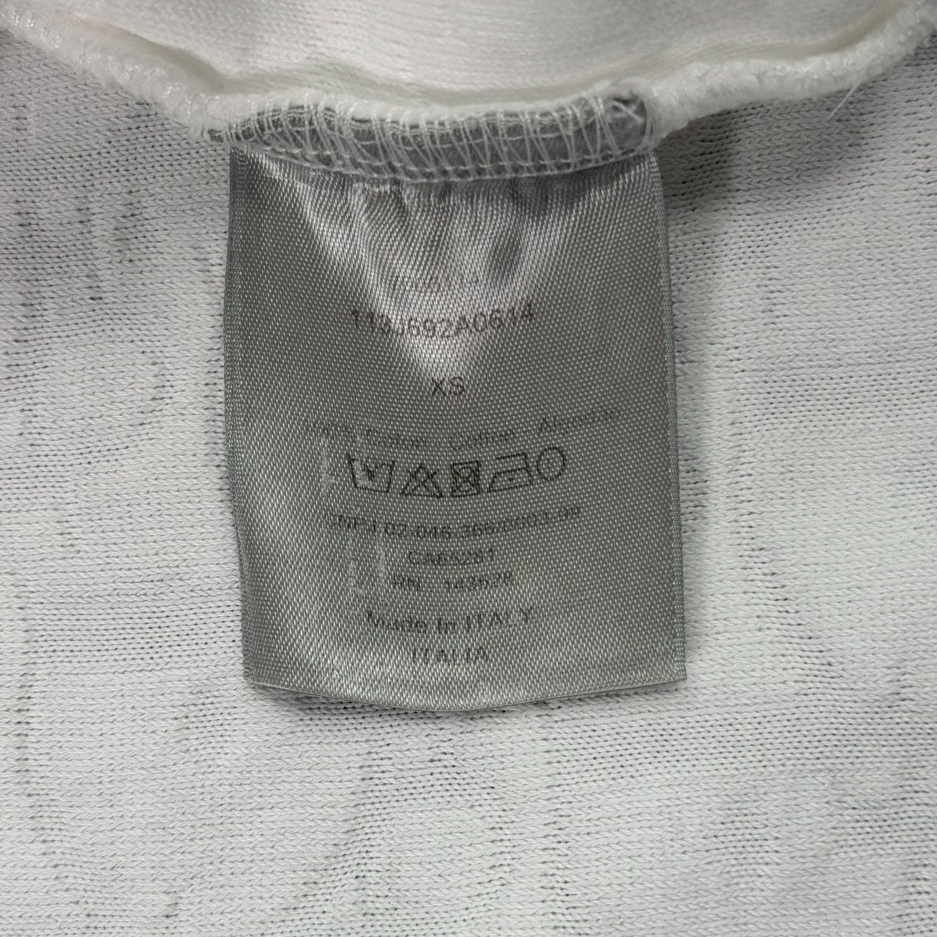 Dior Dior Oblique Terry Cotton T-Shirt XS Size US XS / EU 42 / 0 - 5 Thumbnail