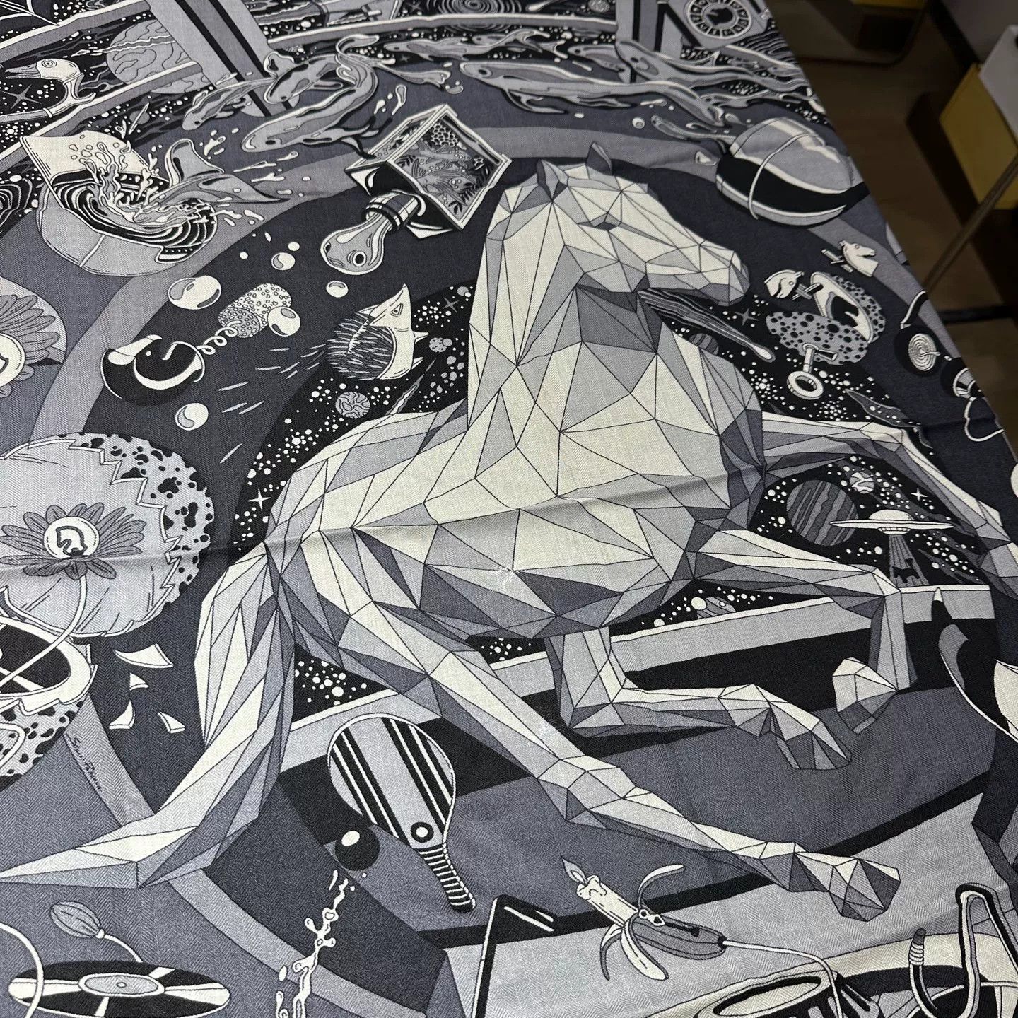 Hermes Hermes Scarf one size Men Size ONE SIZE - 4 Thumbnail