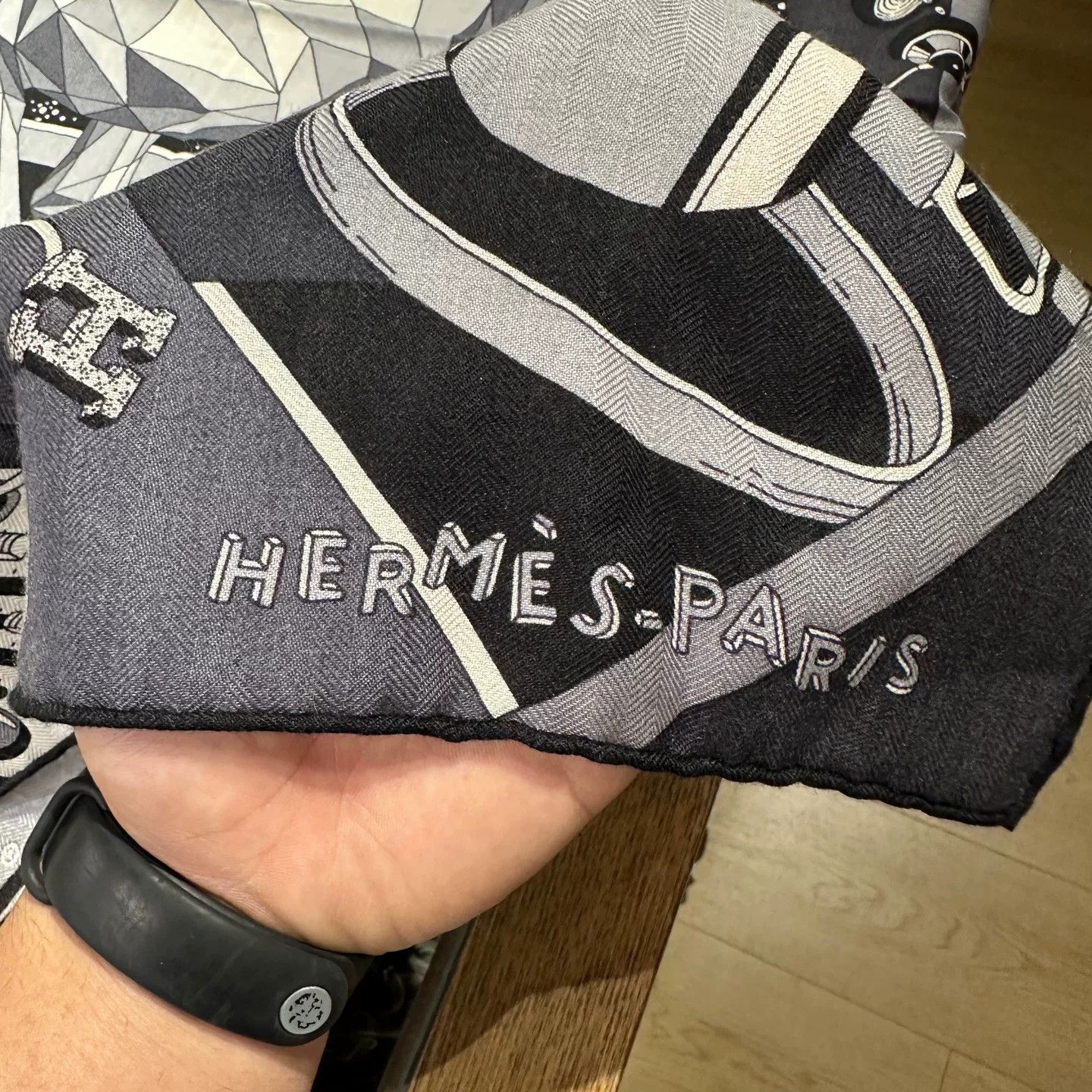 Hermes Hermes Scarf one size Men Size ONE SIZE - 5 Thumbnail