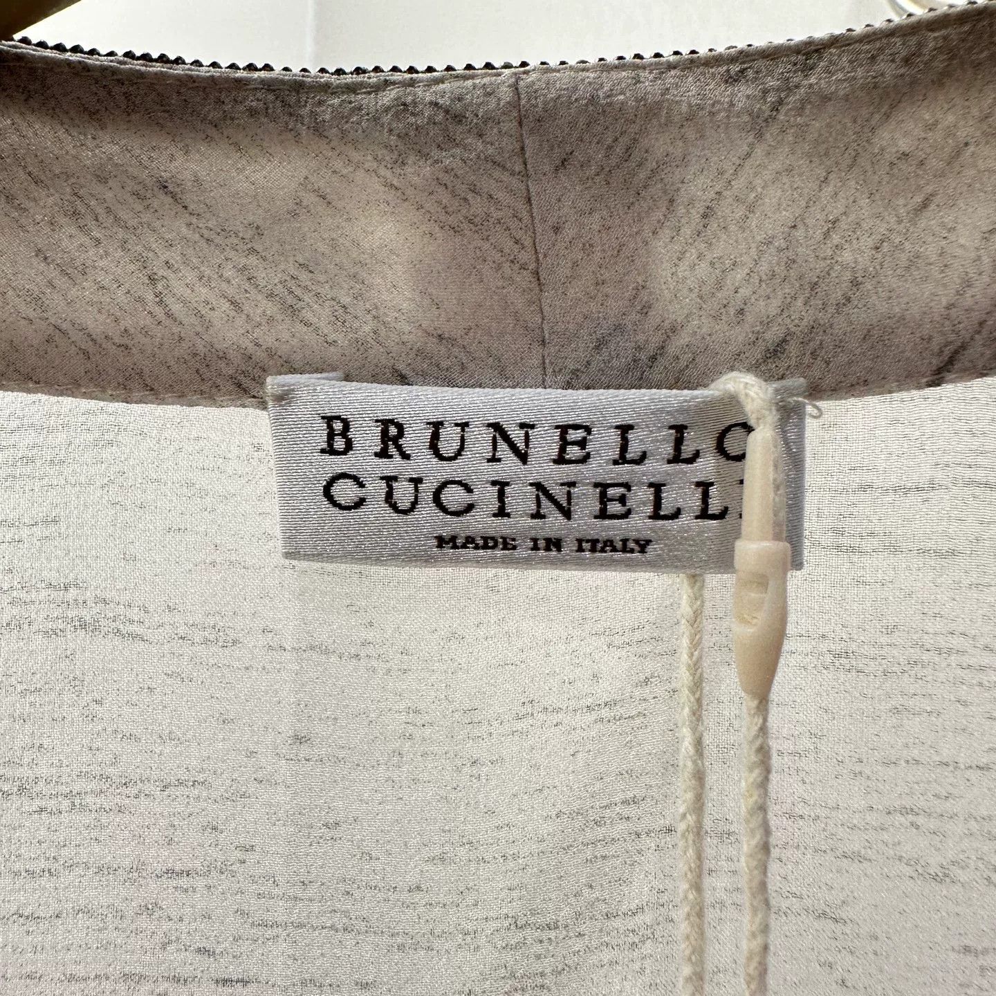 Brunello Cucinelli Brunello Cucinelli Silk Tank Top XS Women Size XS / US 0-2 / IT 36-38 - 3 Thumbnail