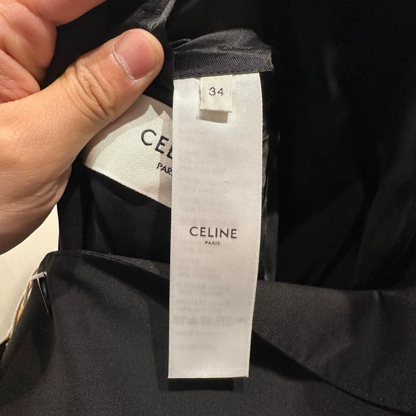 Celine Celine Wool T-Shirt it_34 Women Size XXS / US 00 / IT 34 - 4 Thumbnail