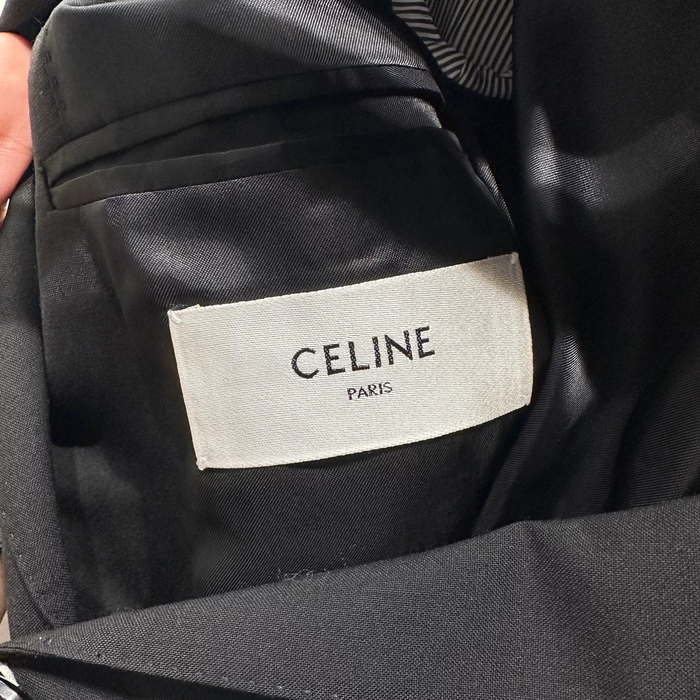 Celine Celine Wool T-Shirt it_34 Women Size XXS / US 00 / IT 34 - 3 Thumbnail