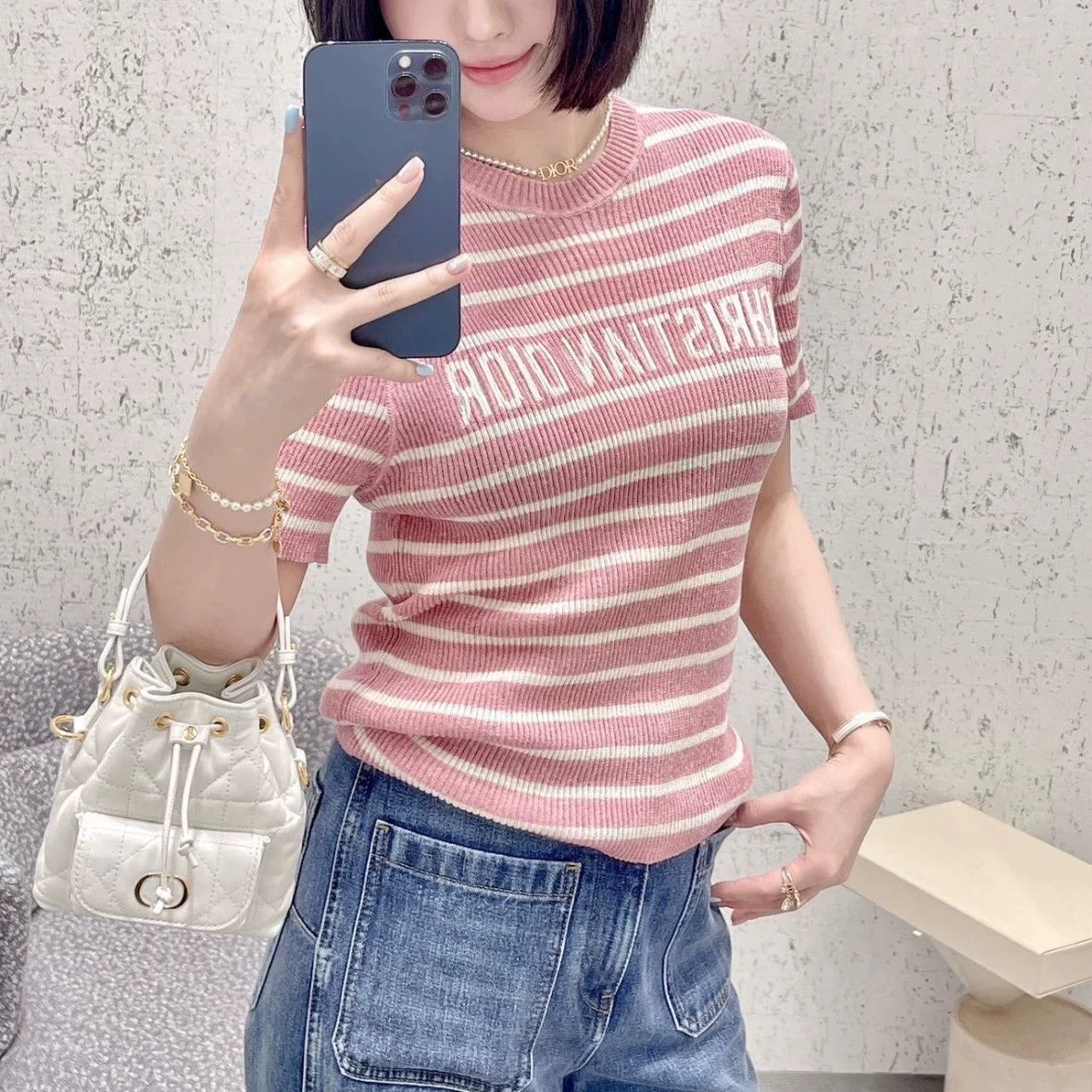 Dior Dior T-Shirt it_38 Women Size XS / US 0-2 / IT 36-38 - 7 Thumbnail