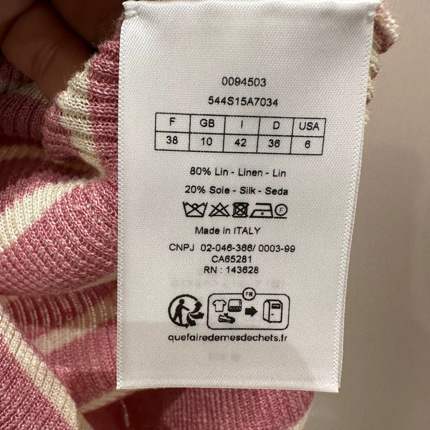 Dior Dior T-Shirt it_38 Women Size XS / US 0-2 / IT 36-38 - 4 Thumbnail
