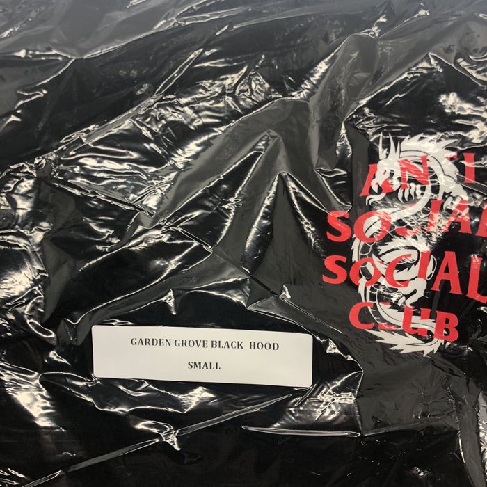 Anti social social club garden grove hoodie hotsell