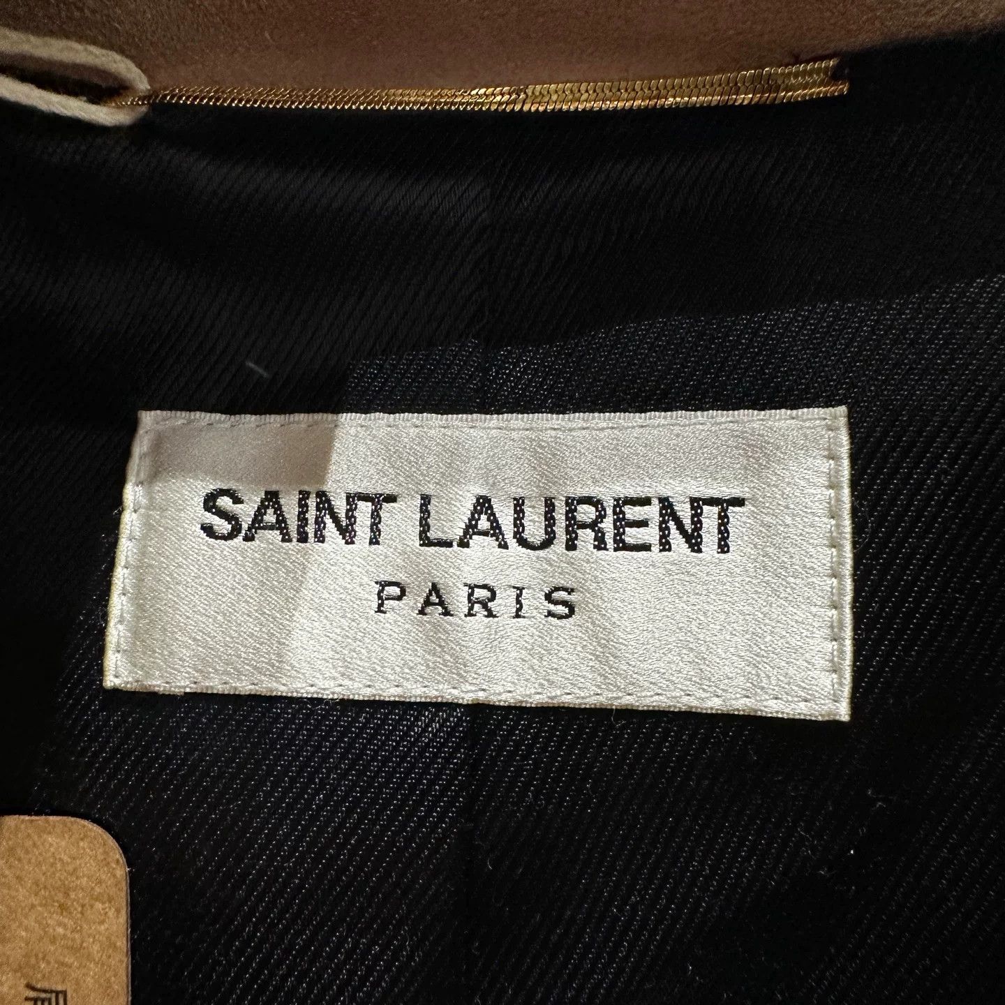 Saint Laurent Paris Saint Laurent Paris Leather T-Shirt it_36 Women Size XS / US 0-2 / IT 36-38 - 3 Thumbnail